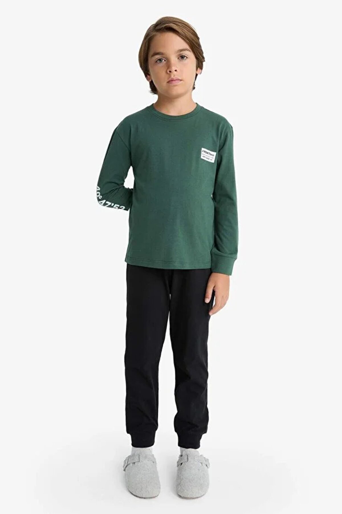 Defacto Erkek Çocuk Pijama Takımı F3346A8DFA.YSL