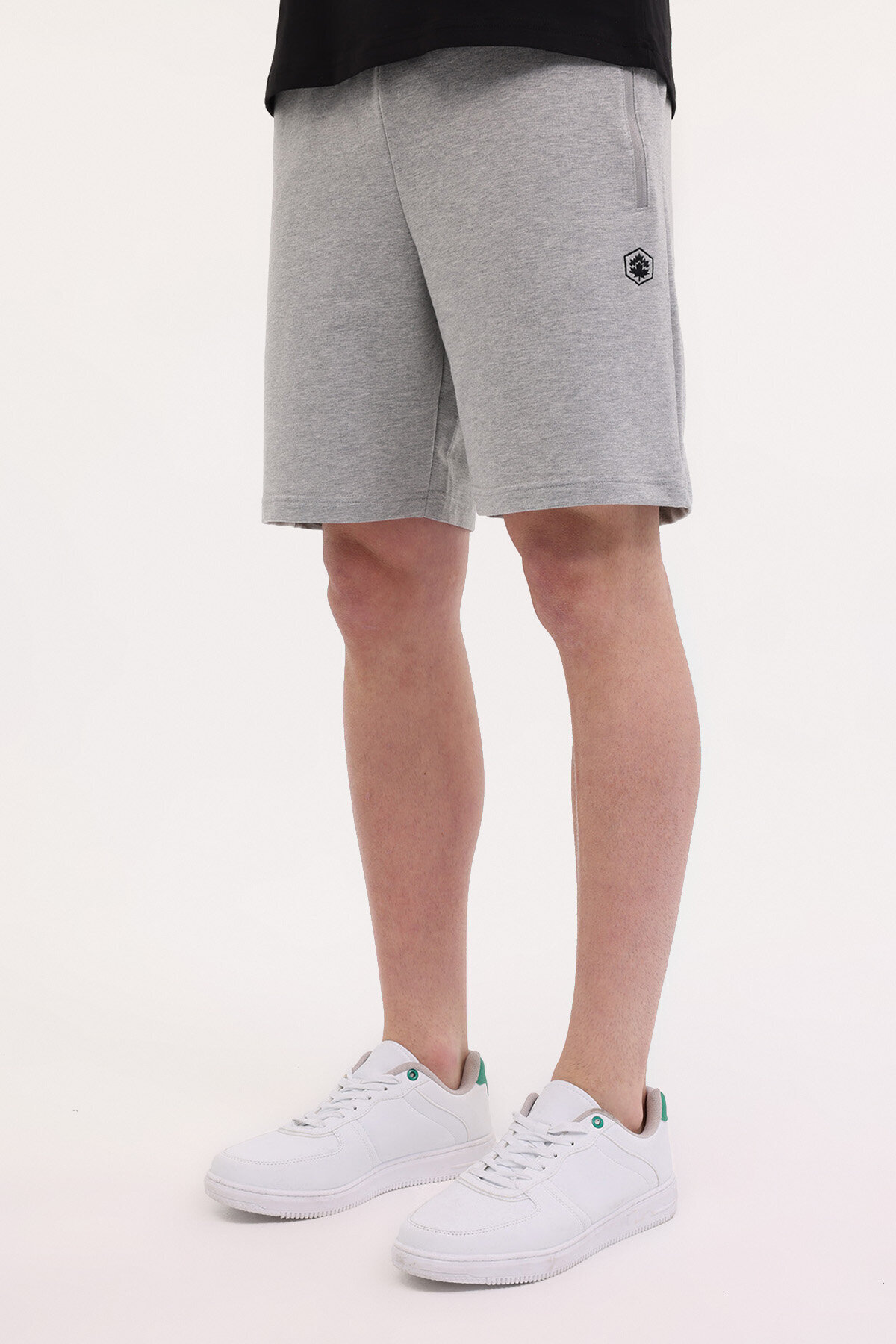 Lumberjack Erkek Şort BASIC CT103 GRI MELANJ