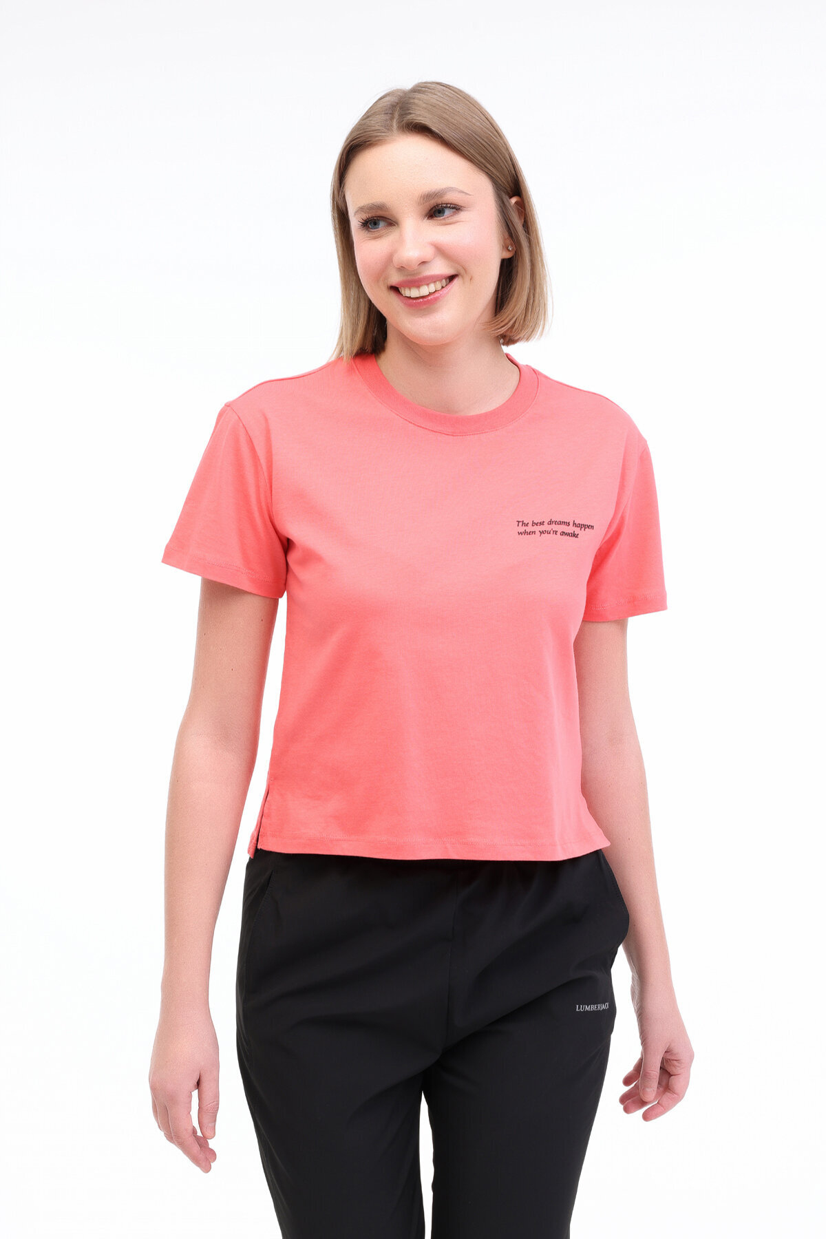 Lumberjack Kadın Tişört ANNA 11 MERCAN