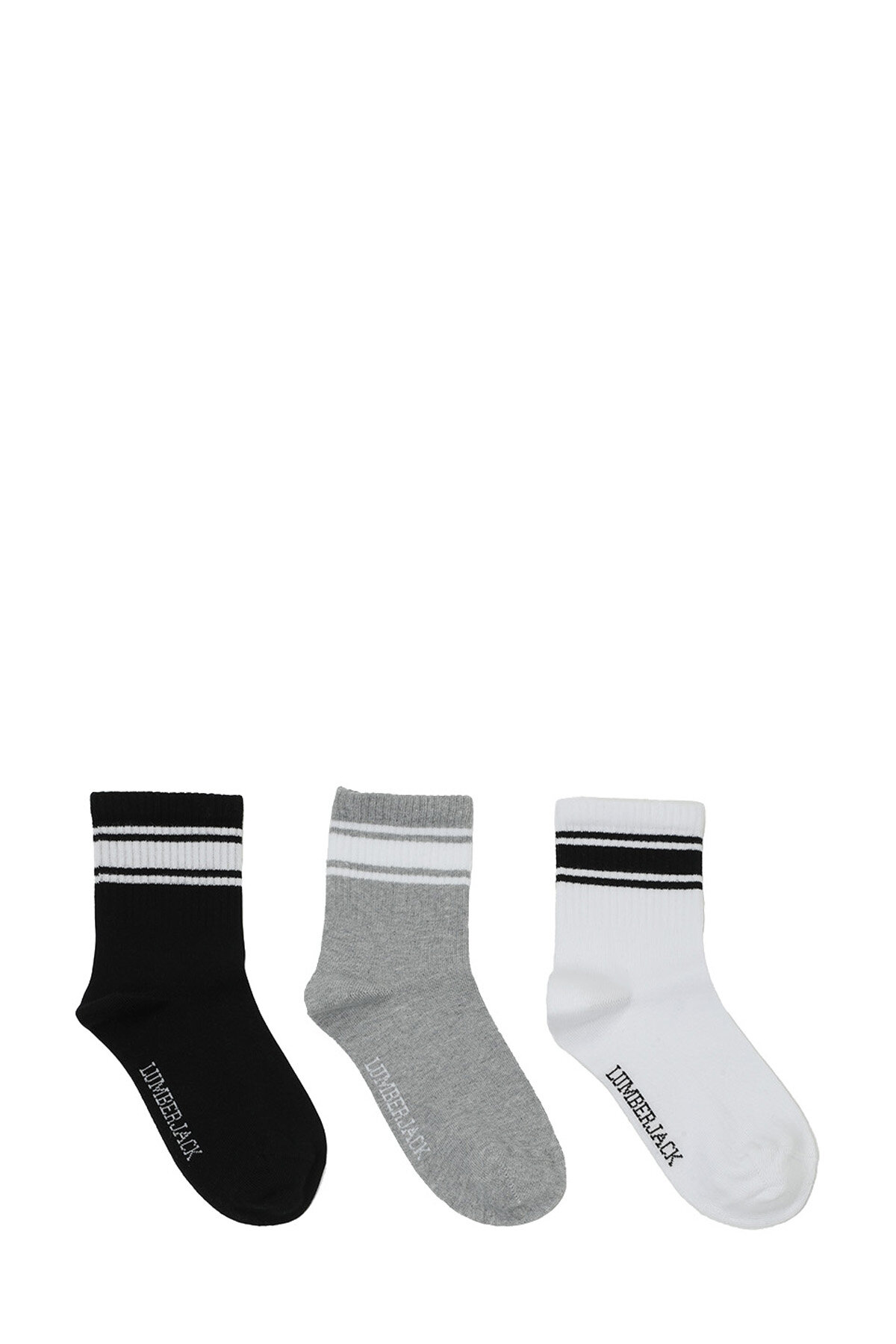 Lumberjack Kadın 3'lü Çorap ANNISTIN 3LU 33KS1 SIYAH