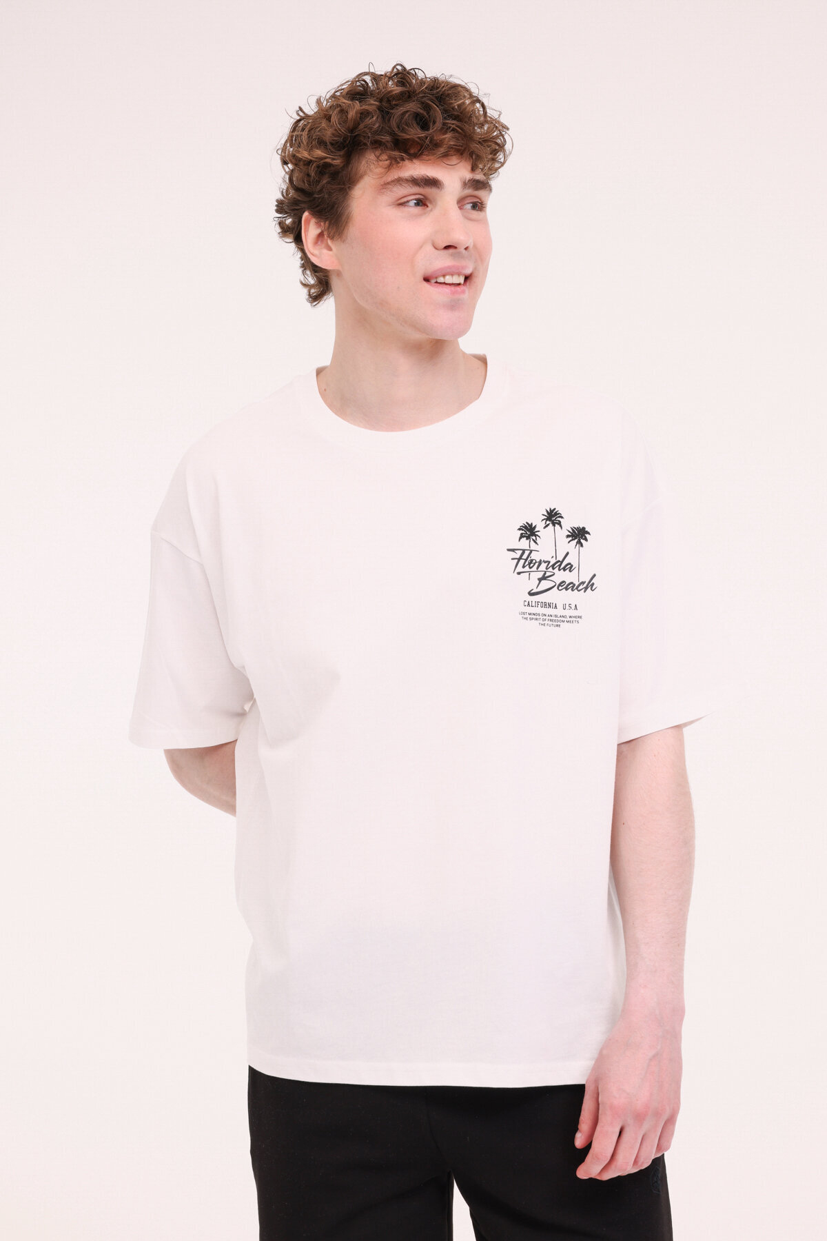 Lumberjack Erkek Tişört GETA 11HL112 BEYAZ