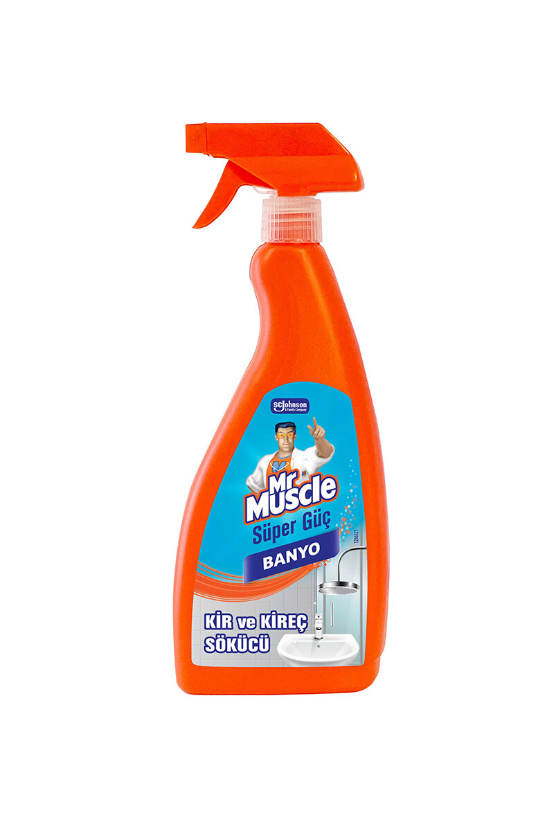 Mr Muscle Süper Güç Banyo Sprey Kir Ve Kireç Sökücü 750 Ml