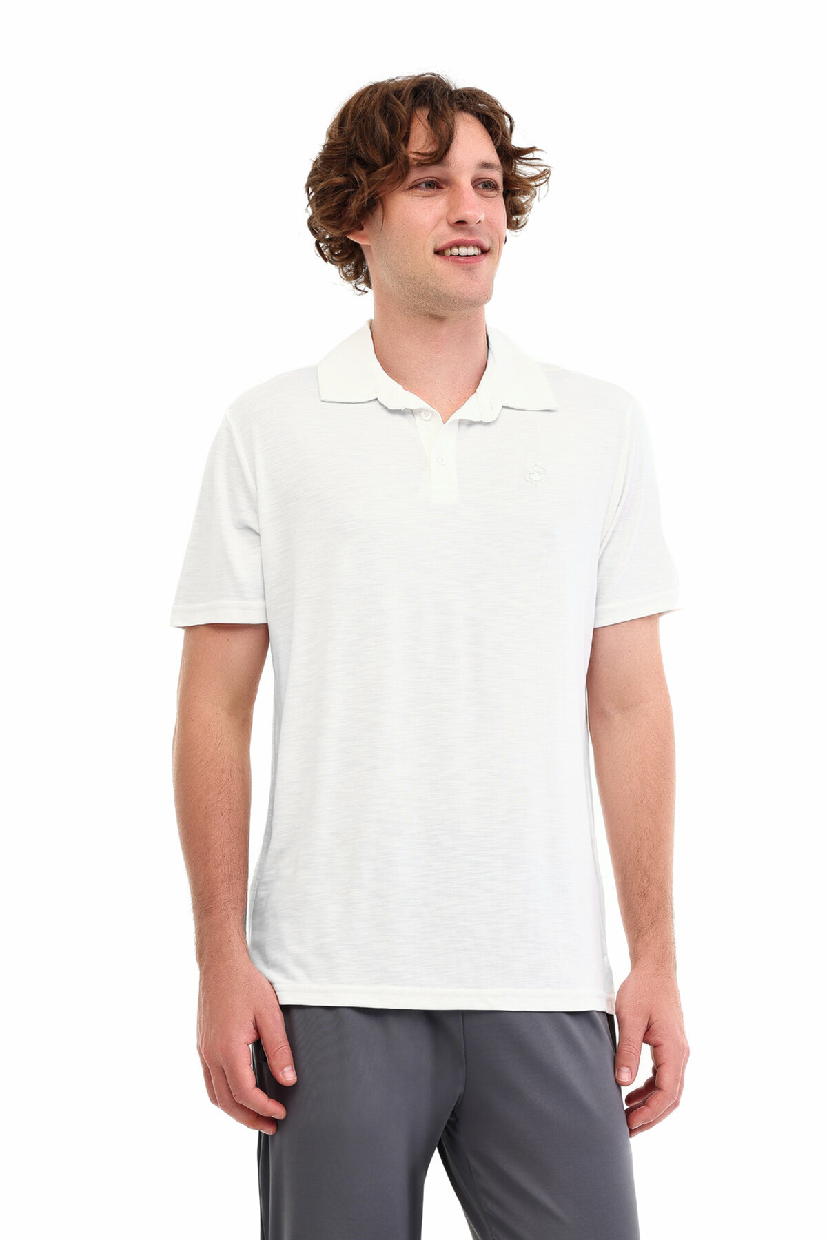 Lumberjack Erkek Polo Yaka Tişört JASPER 12URB1049 BEYAZ