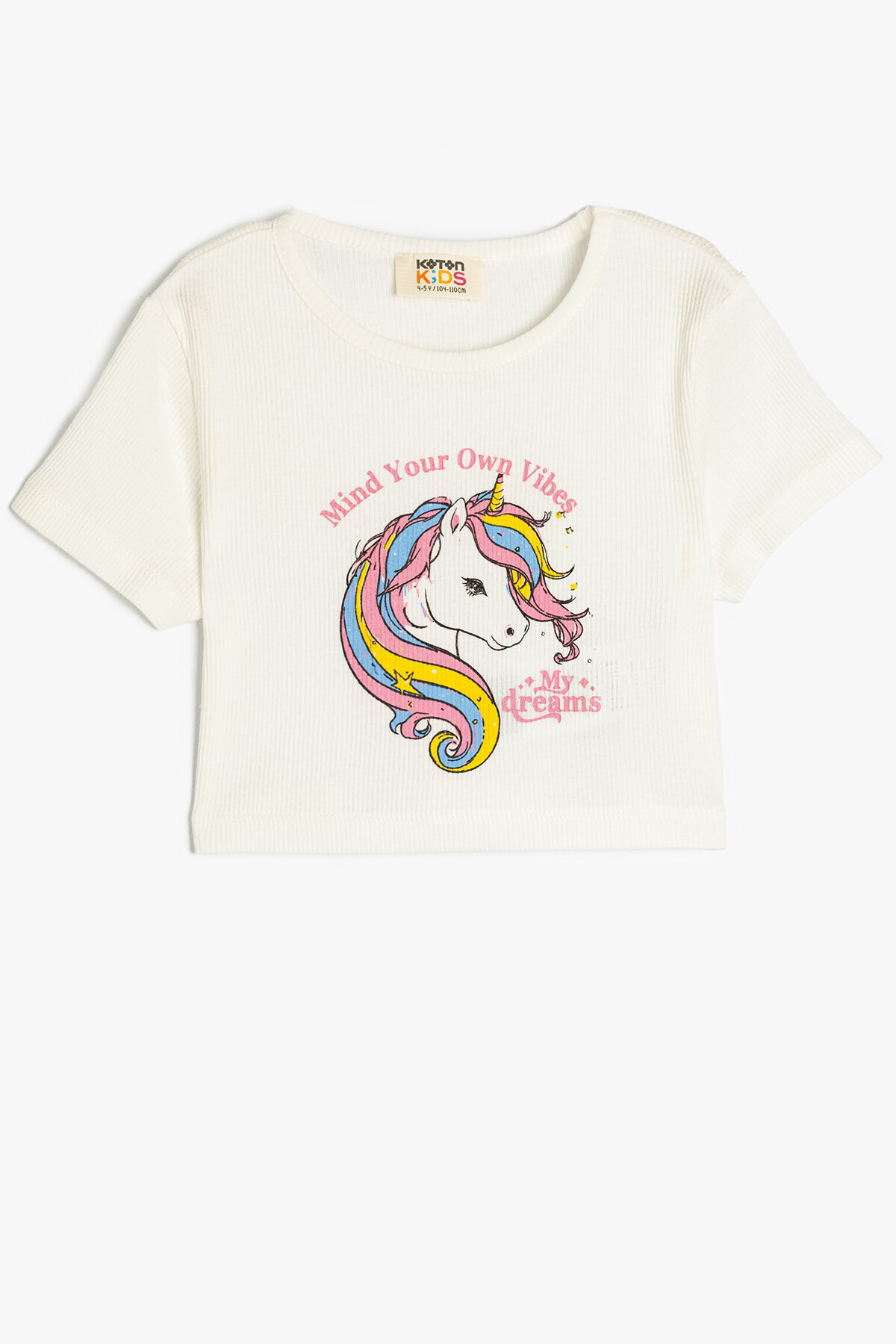 Koton Kız Çocuk Tişört 5SKG10248AK