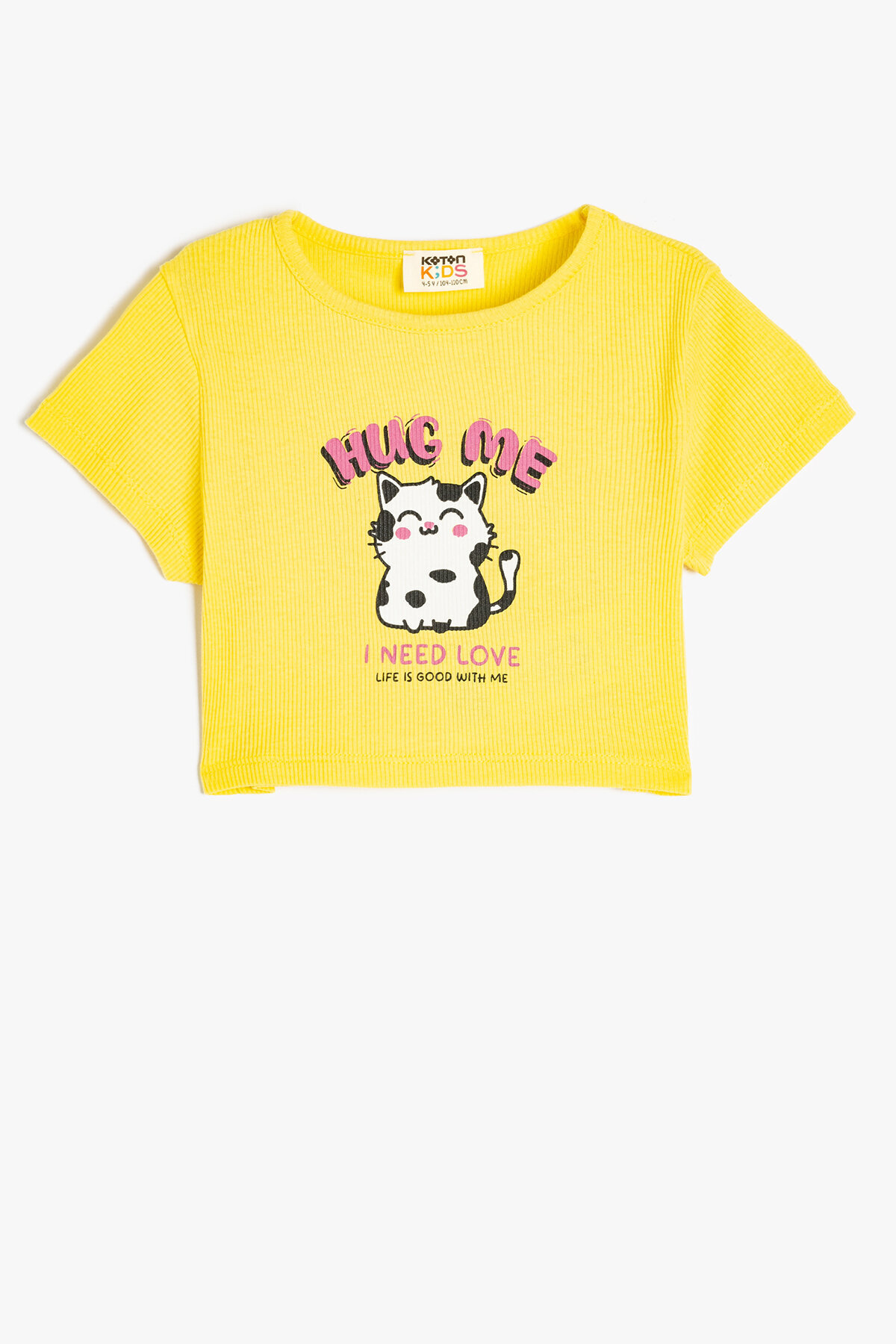 Koton Kız Çocuk Tişört 5SKG10252AK