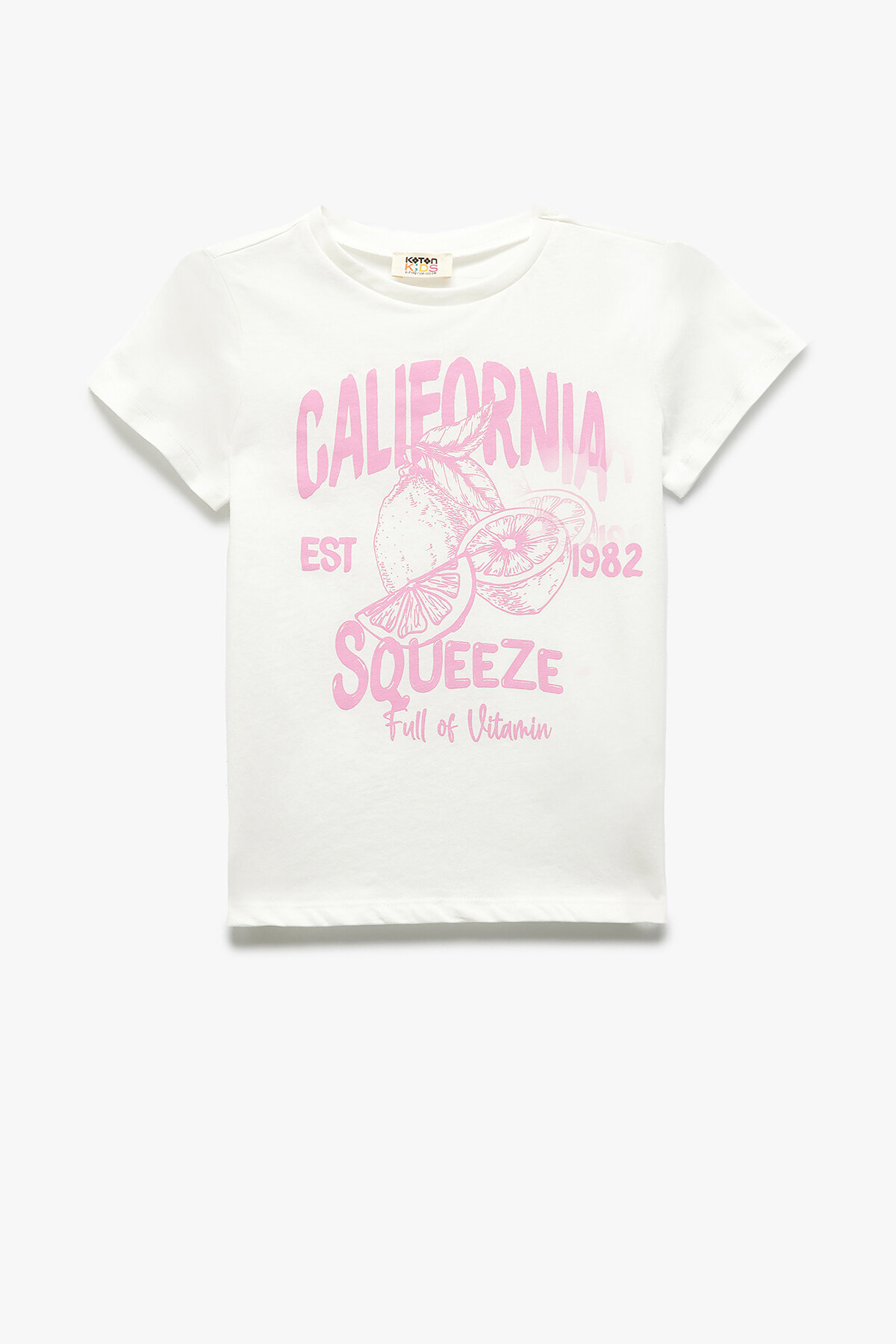 Koton Kız Çocuk Tişört 5SKG10262AK