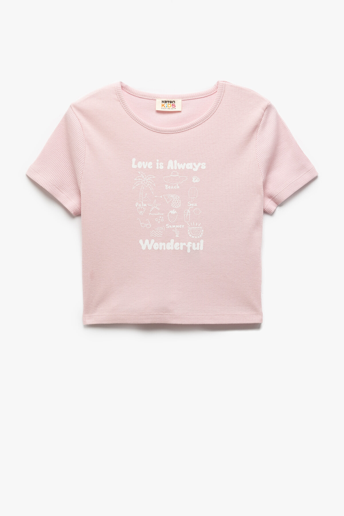 Koton Kız Çocuk Tişört 5SKG10266AK