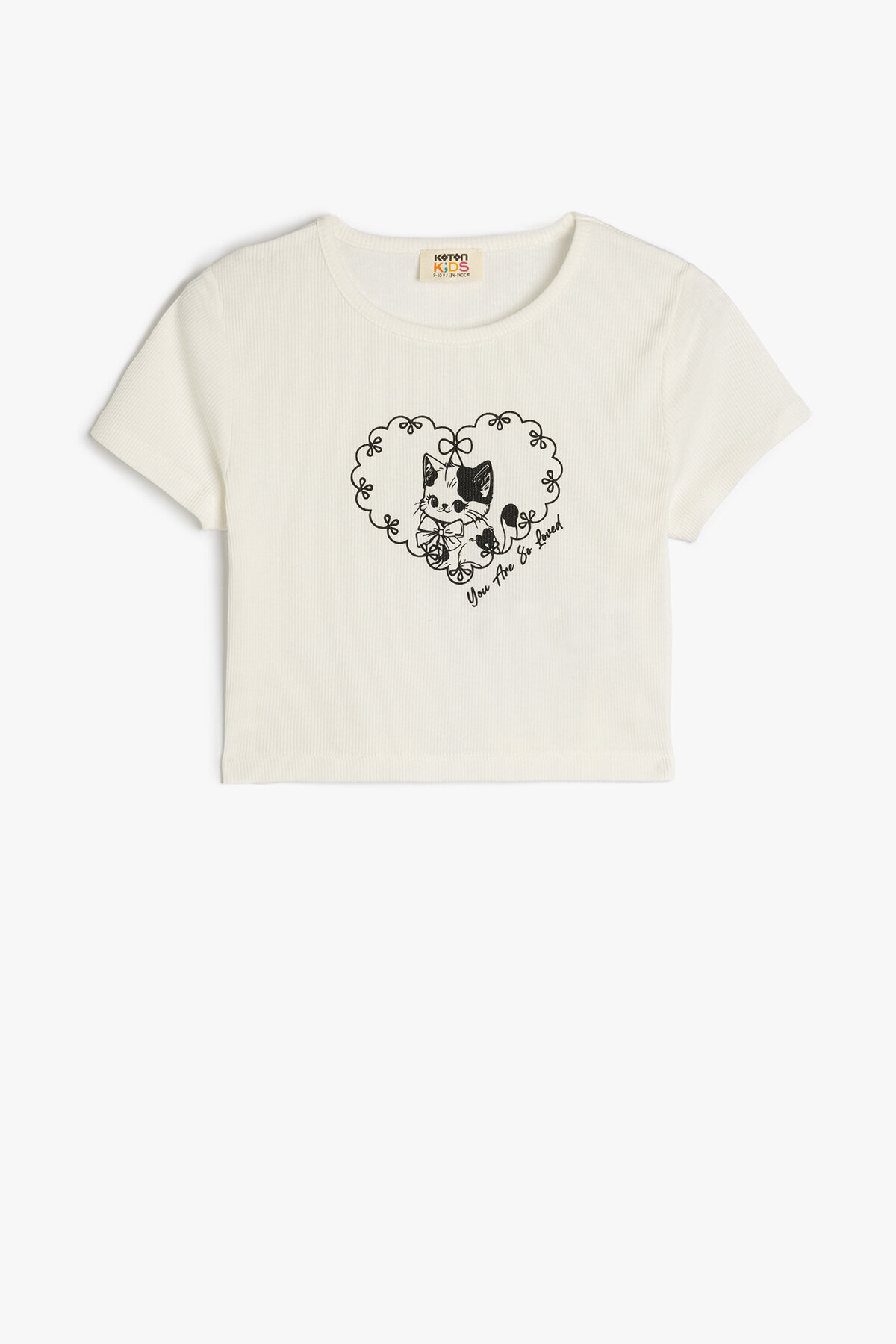 Koton Kız Çocuk Tişört 5SKG10274AK