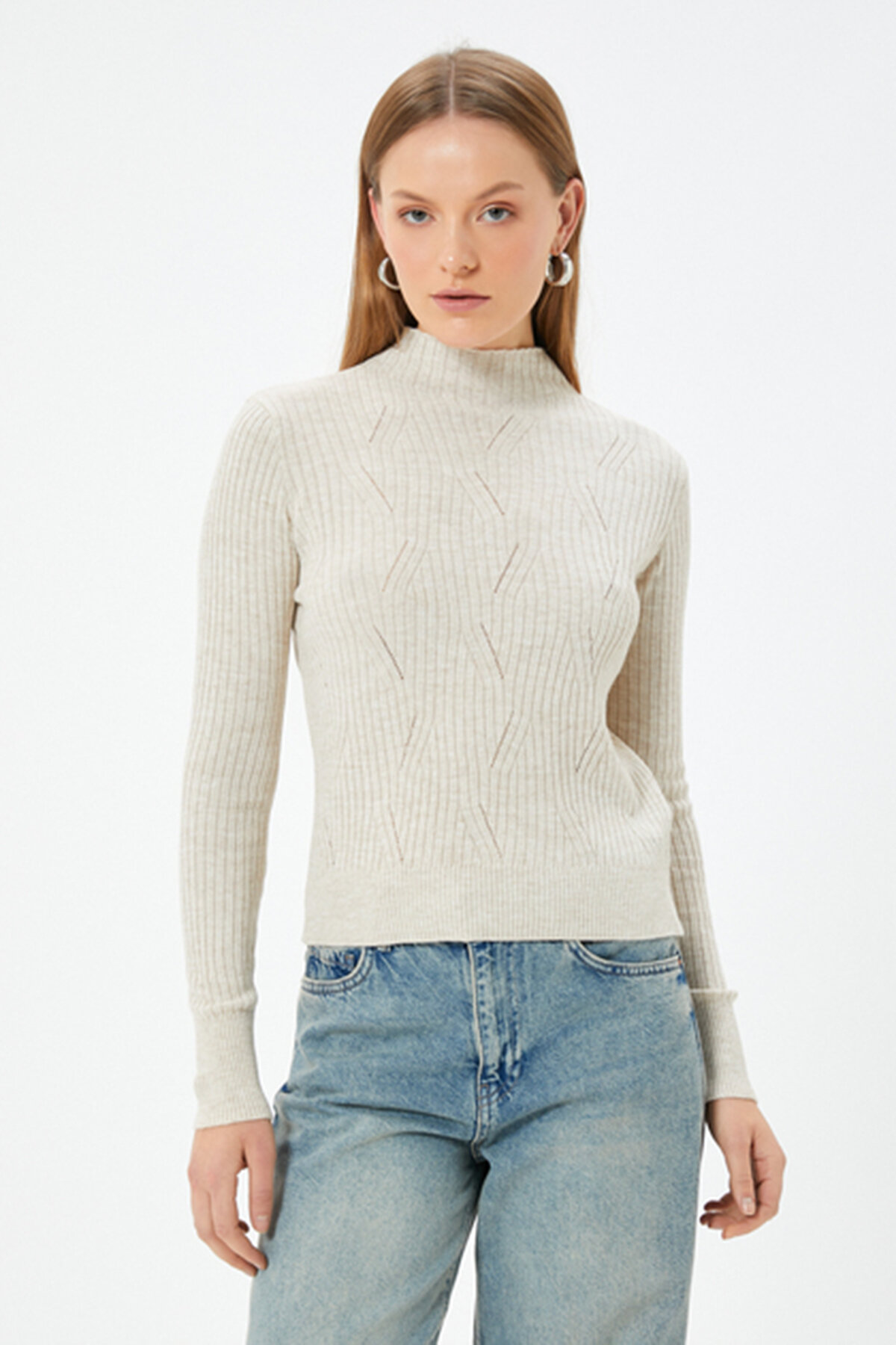 Koton Kadın Kazak 6WAK90031HT