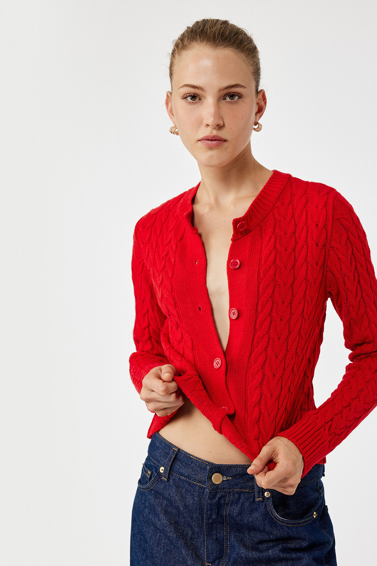 Koton Kadın Hırka 6WAK90043HT