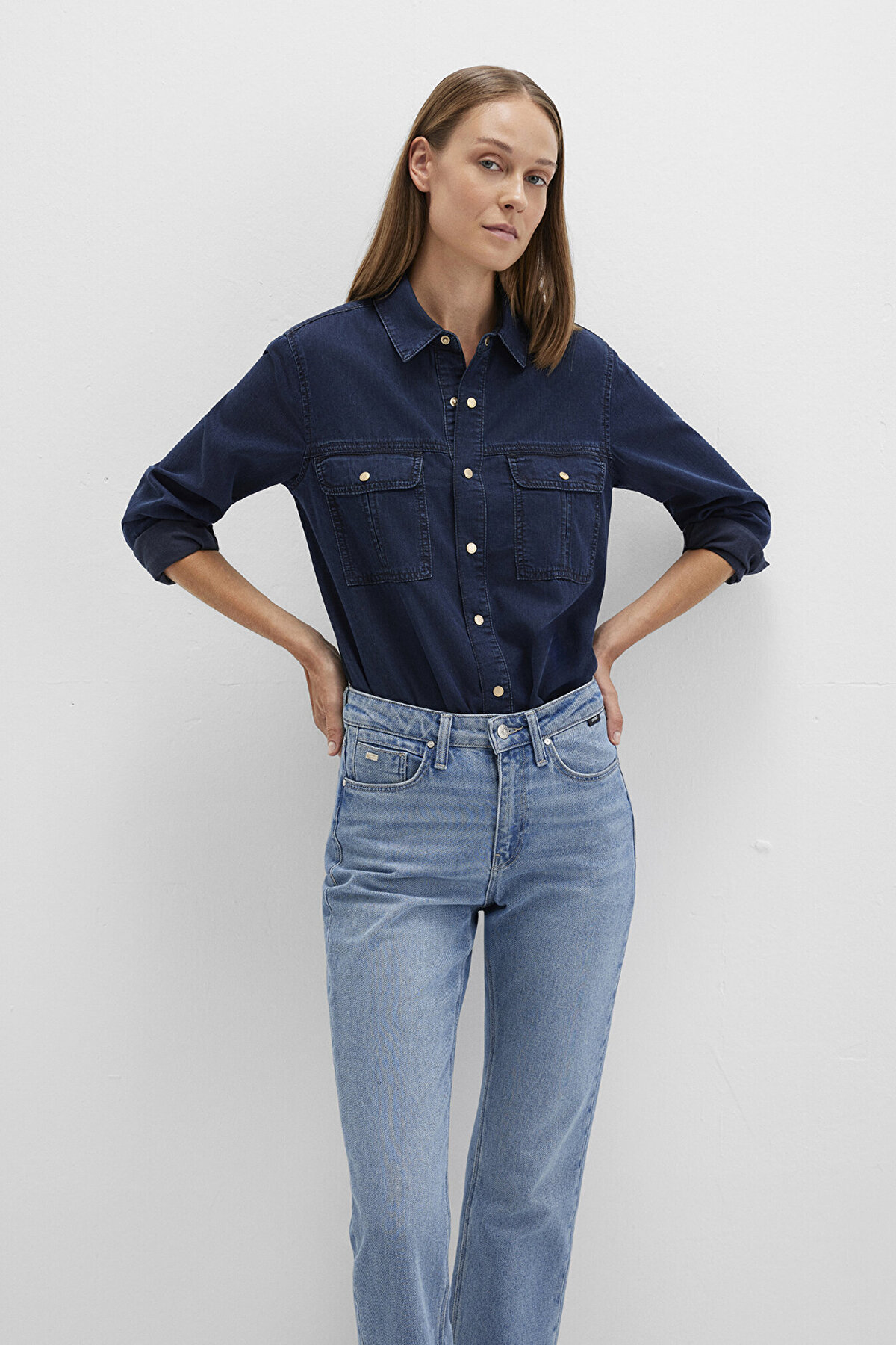 Mavi Kadın Gömlek M1211137-90540