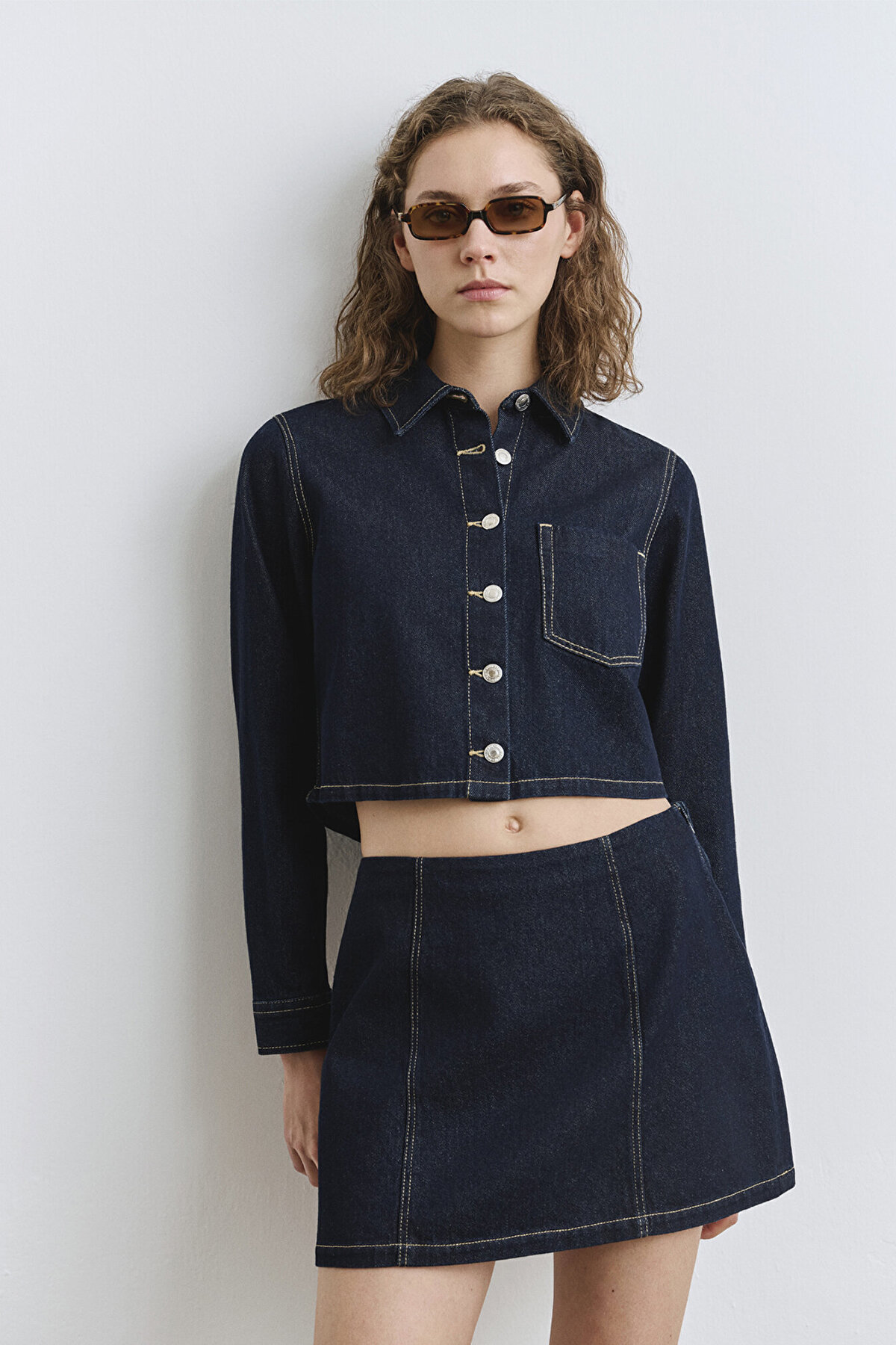 Mavi Kadın Gömlek M1211167-85481