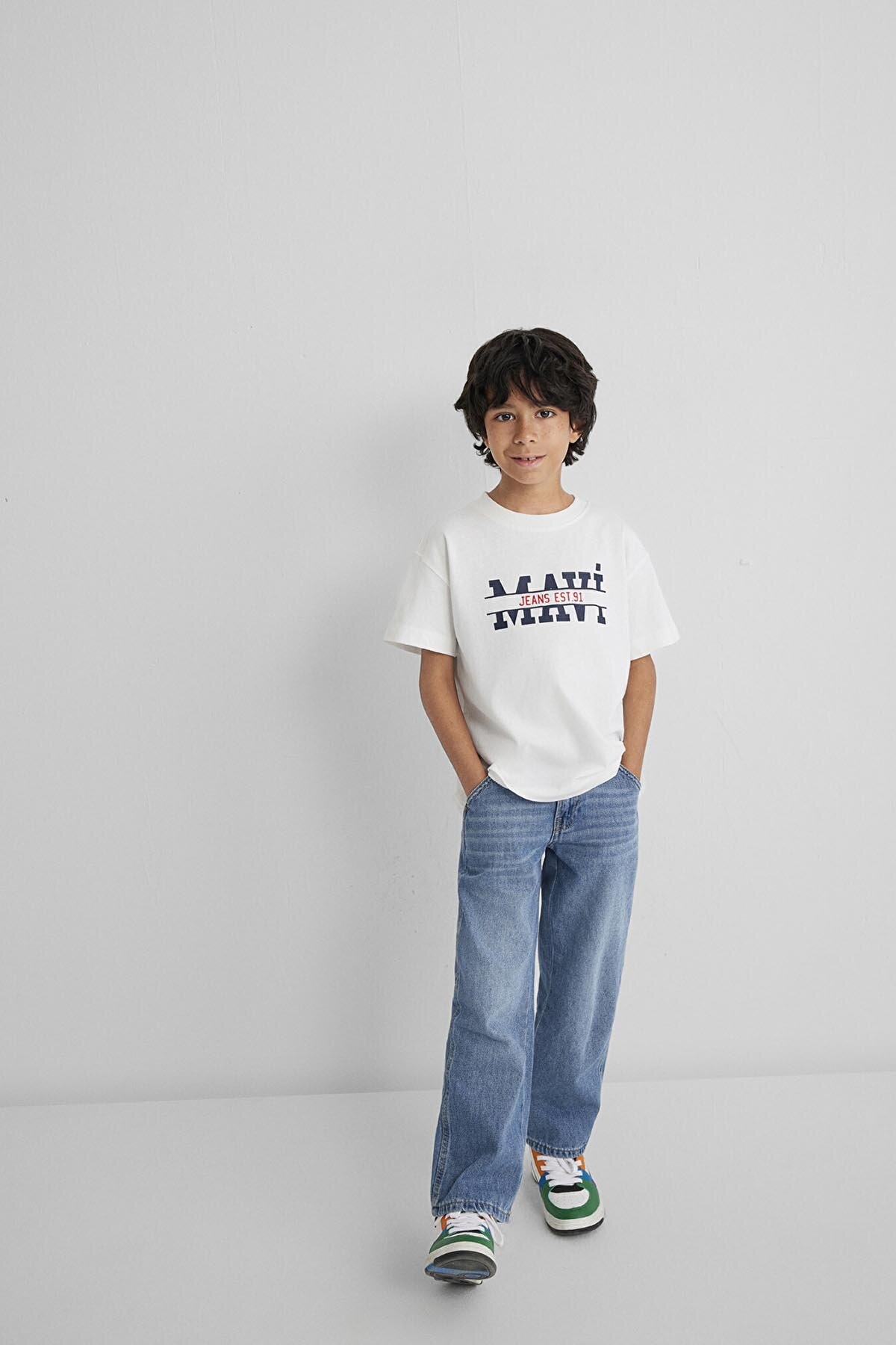 Mavi Erkek Çocuk Tişört M6610397-70057