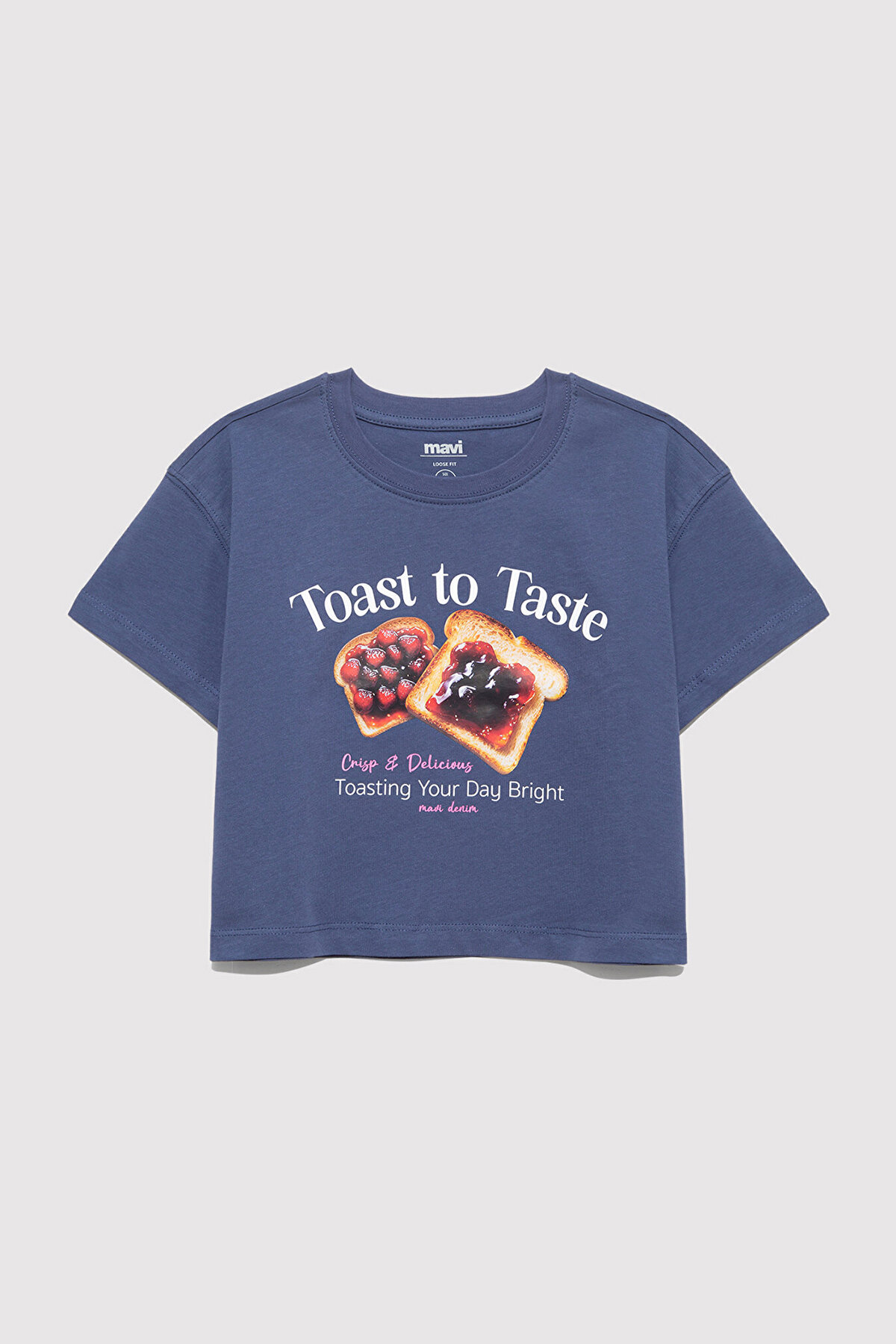 Mavi Kız Çocuk Tişört M7610354-87737