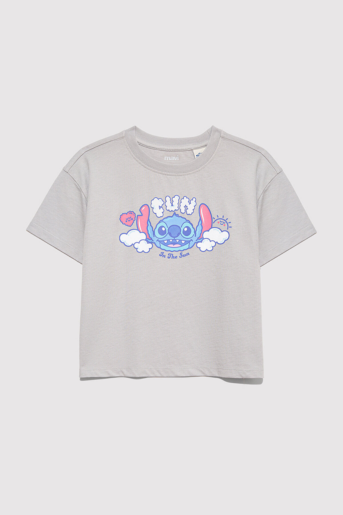 Mavi Kız Çocuk Tişört M7610374-70075