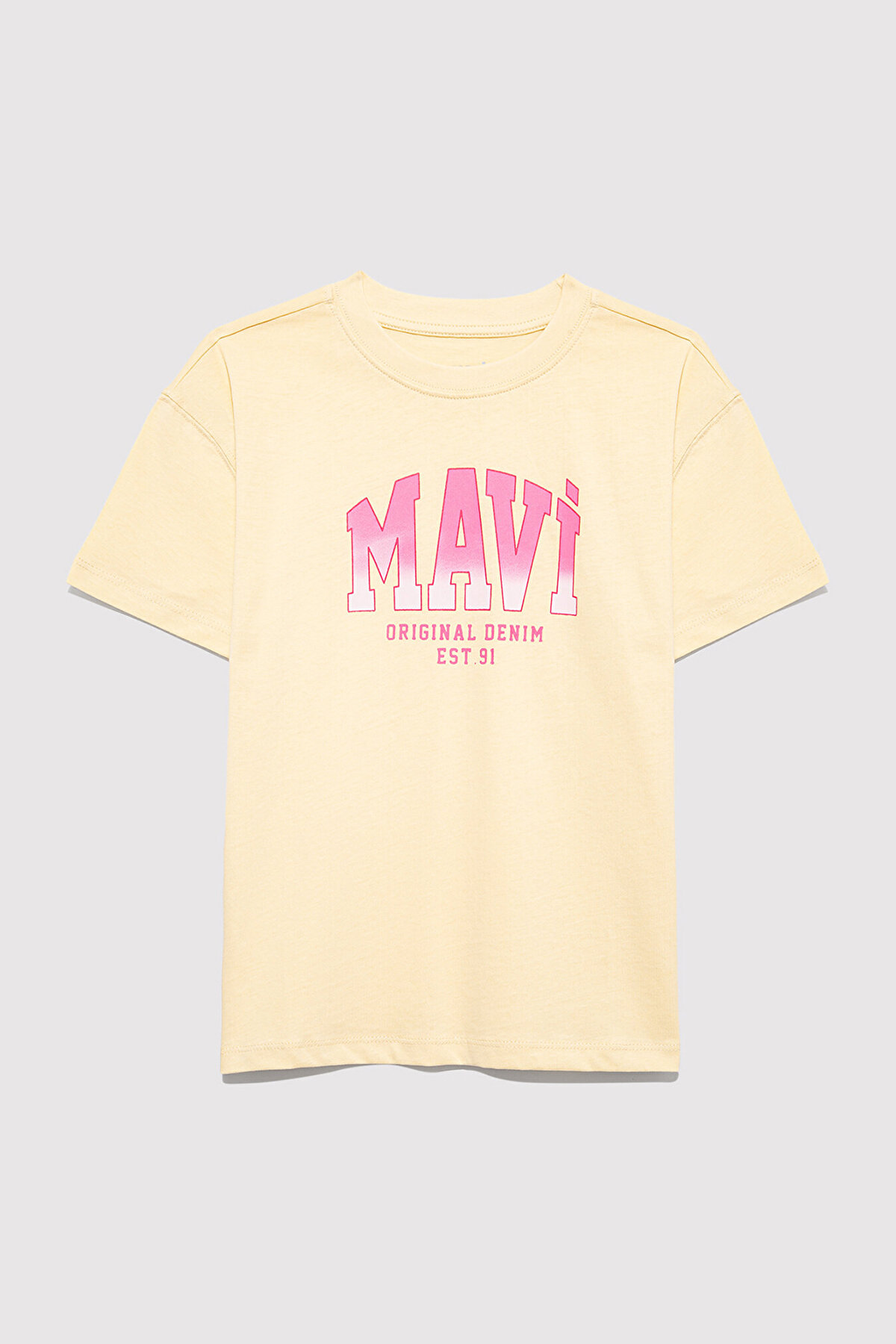 Mavi Kız Çocuk Tişört M7610386-70024