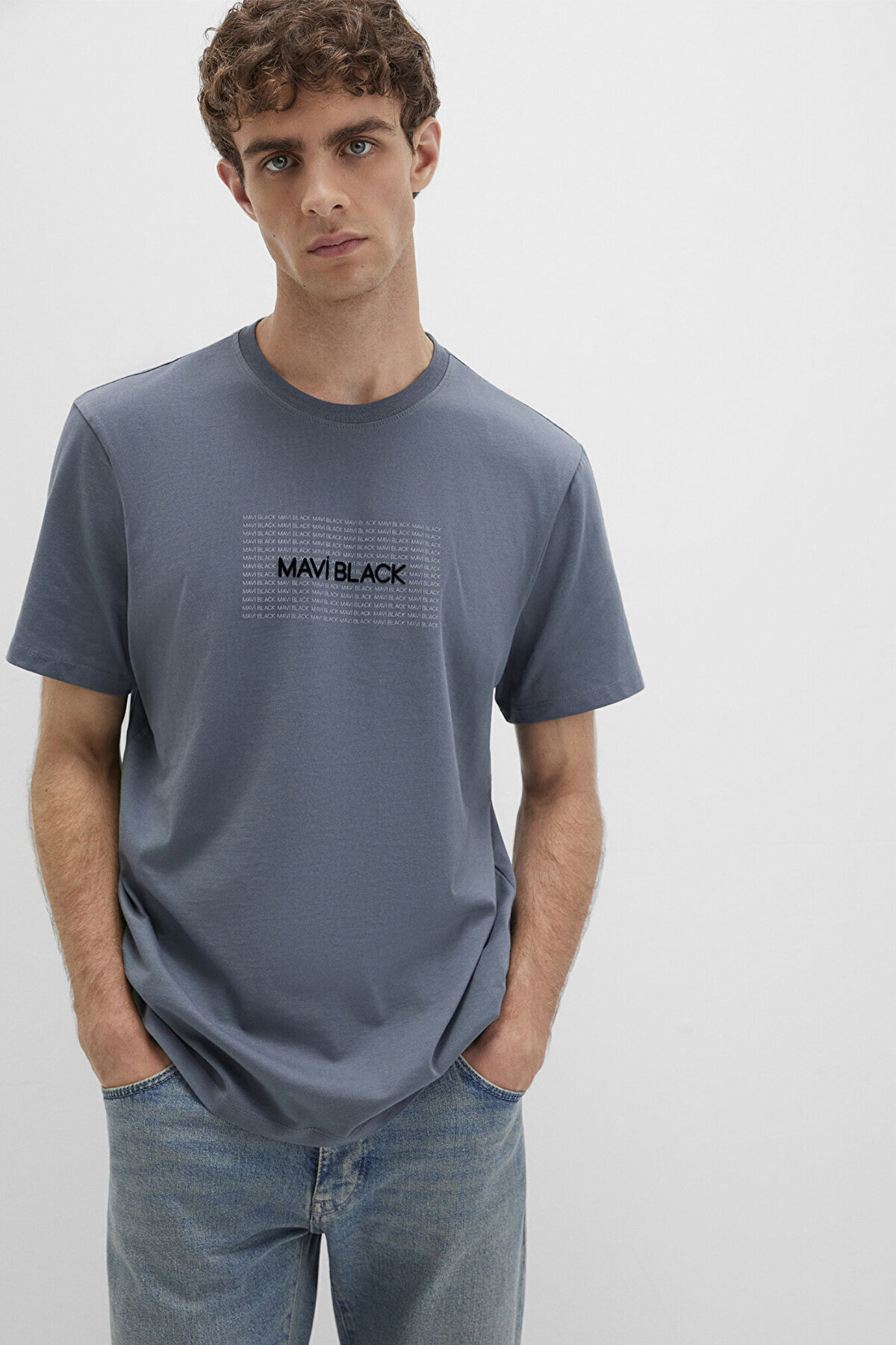 Mavi Erkek Tişört M0613042-80776
