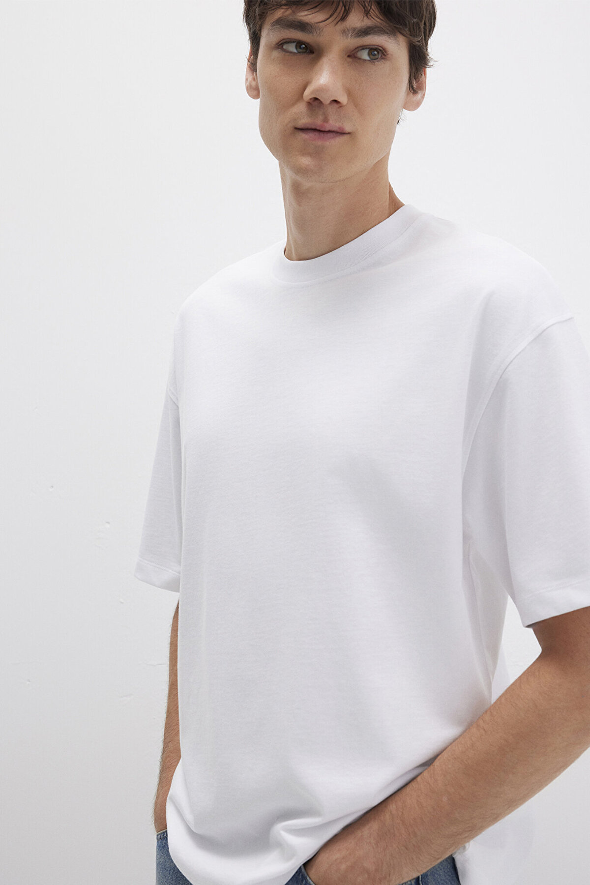 Mavi Erkek Tişört M0613113-620