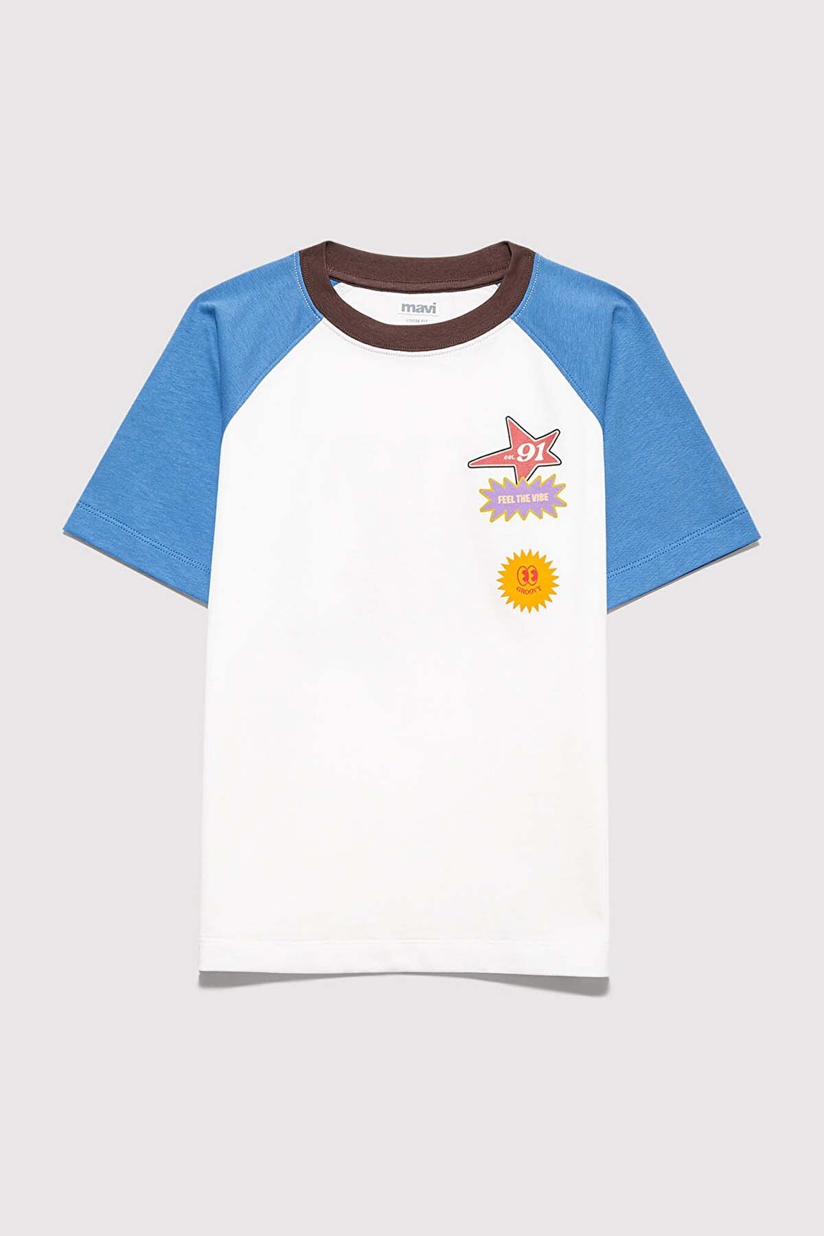 Mavi Erkek Çocuk Tişört M6610410-70057