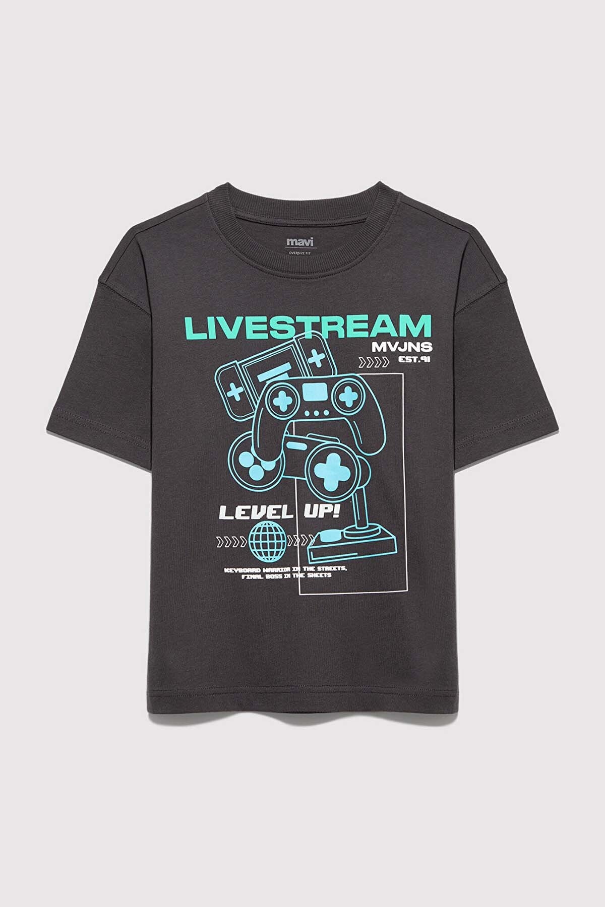 Mavi Erkek Çocuk Tişört M6610419-70087