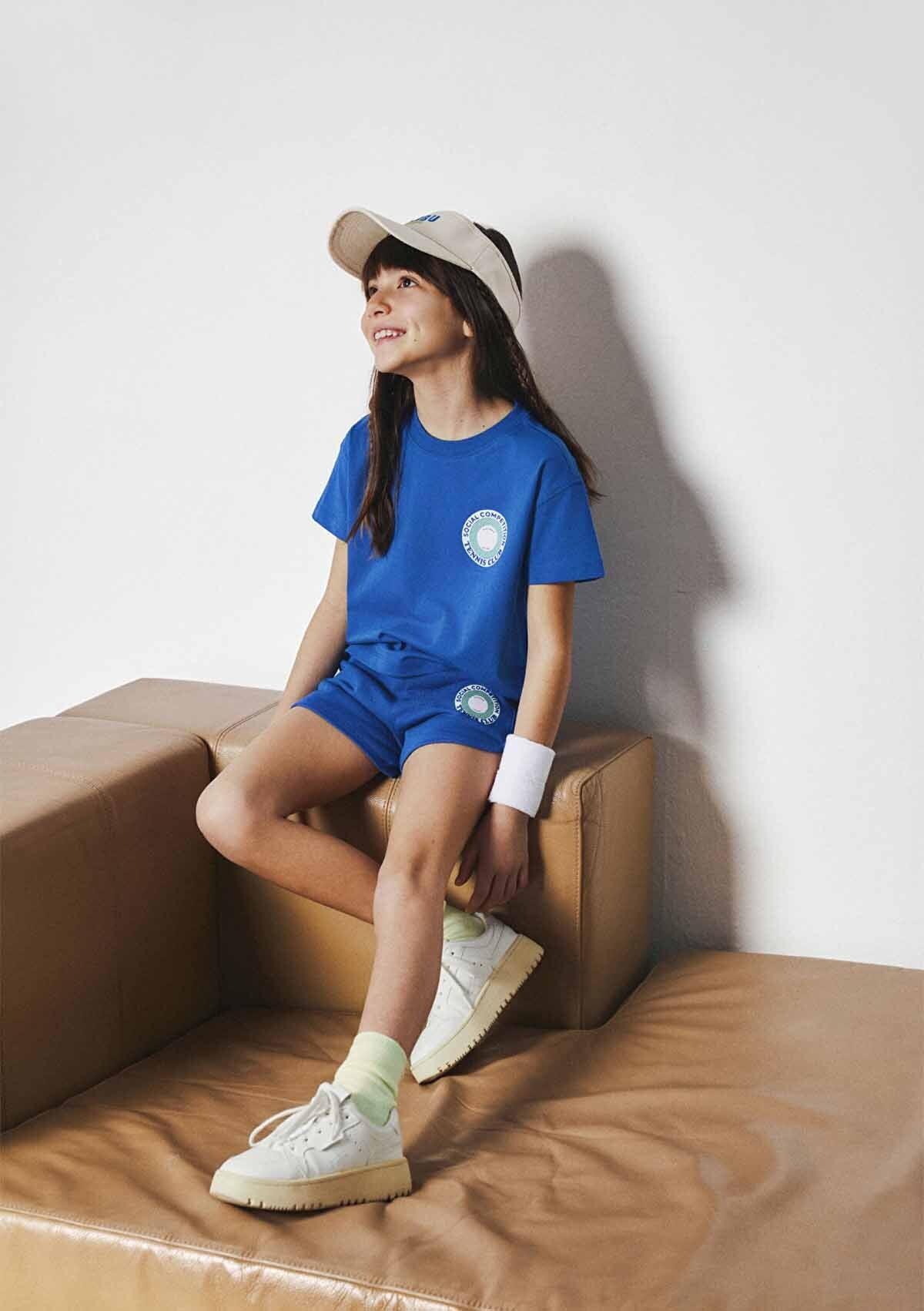 Mavi Kız Çocuk Tişört M7610395-91448