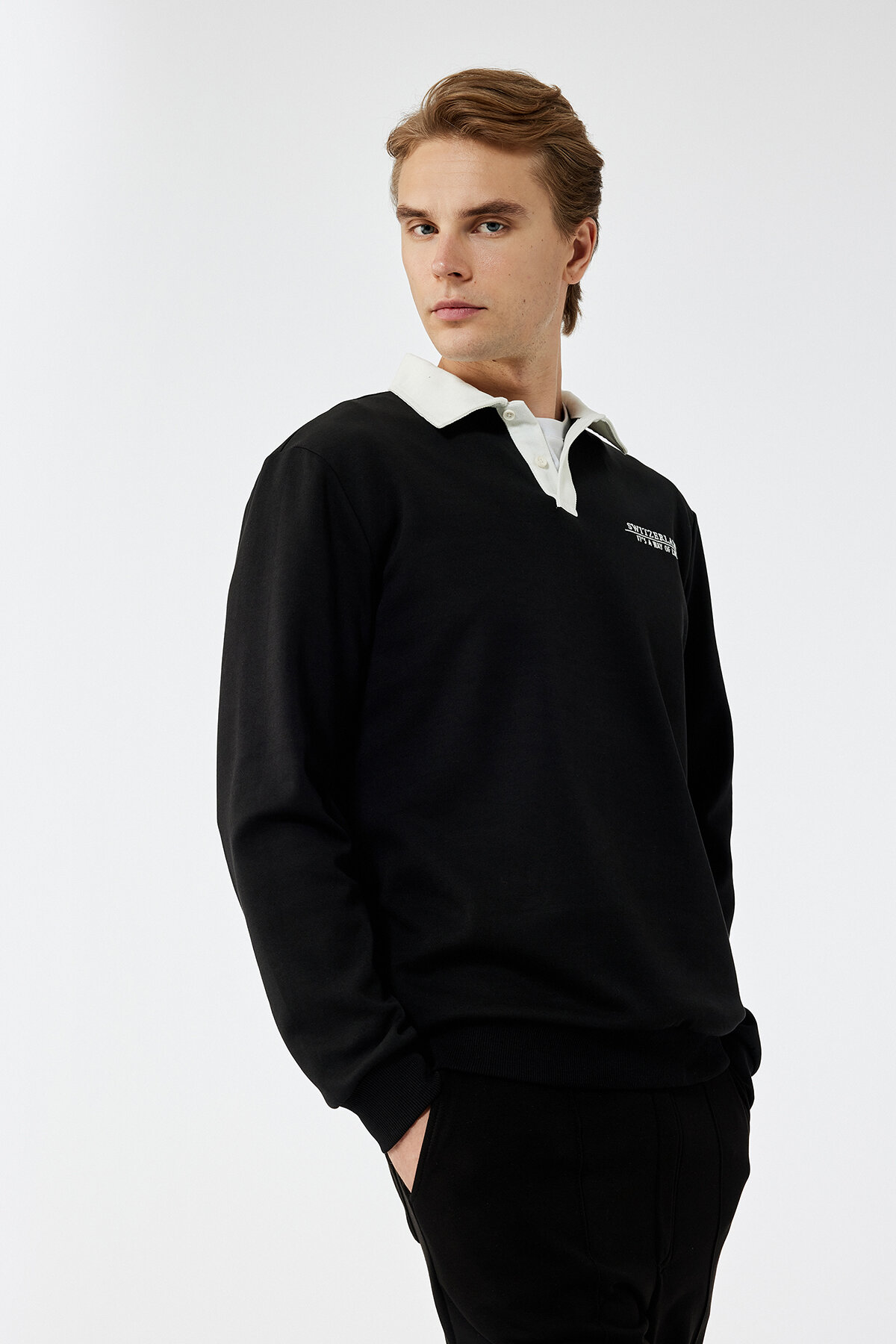 Koton Erkek Sweatshirt 6WAM70056MK Koton Erkek Sweatshirt 6WAM70056MK
