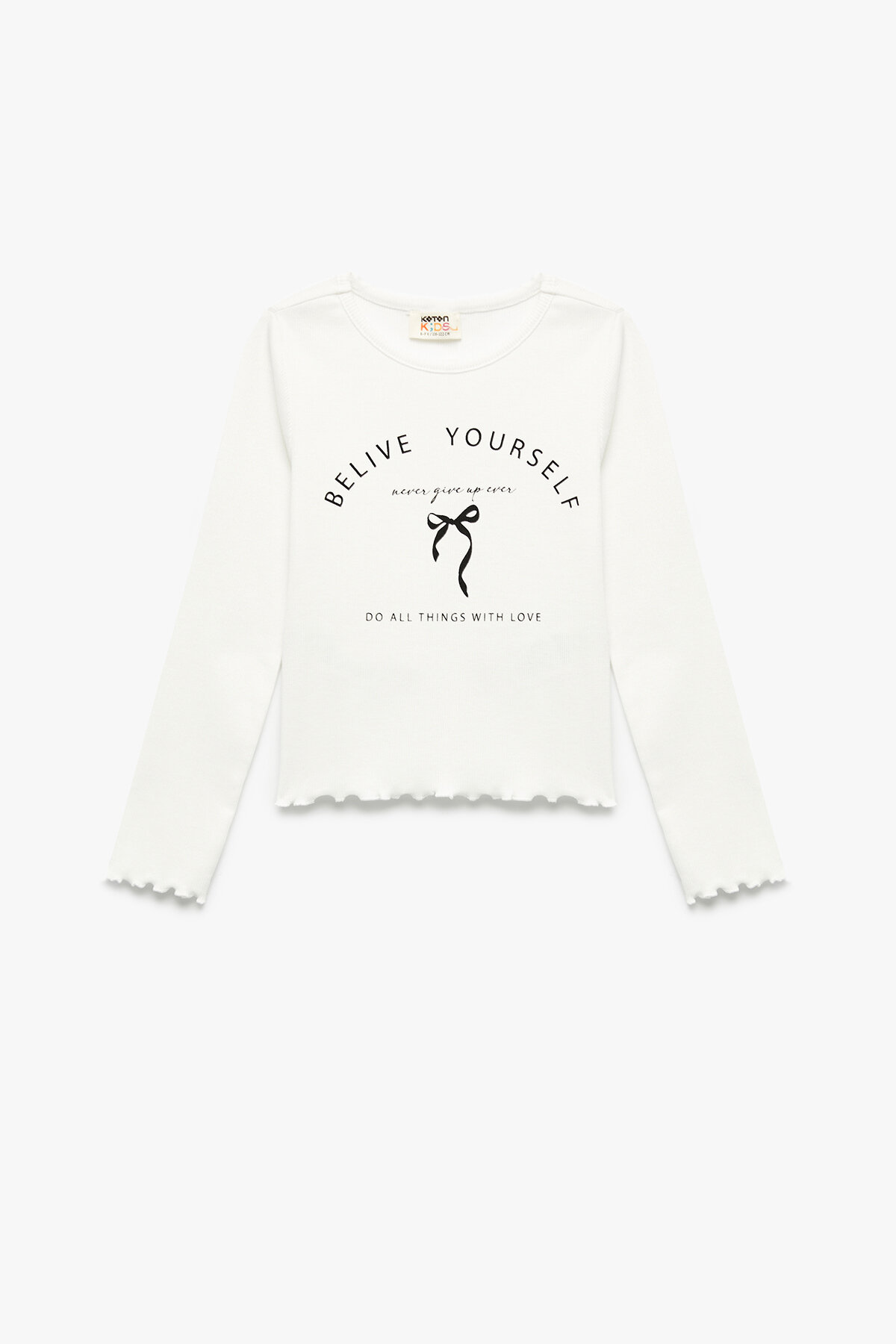 Koton Kız Çocuk Tişört 6WKG10026AK