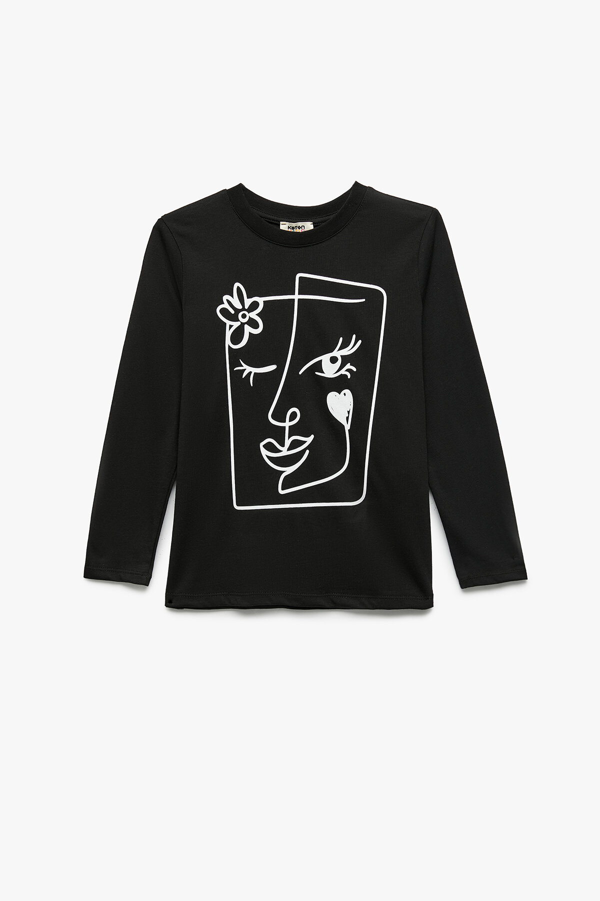 Koton Kız Çocuk Tişört 6WKG10169AK