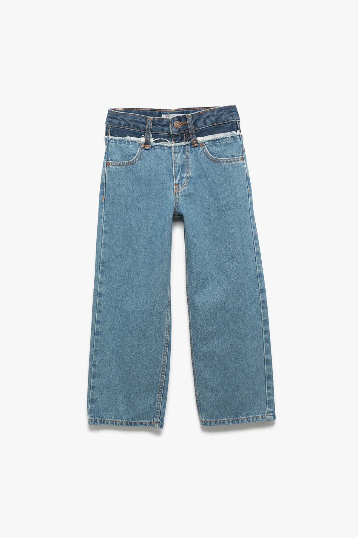 Koton Kız Çocuk Kot Pantolon 6WKG40017AD