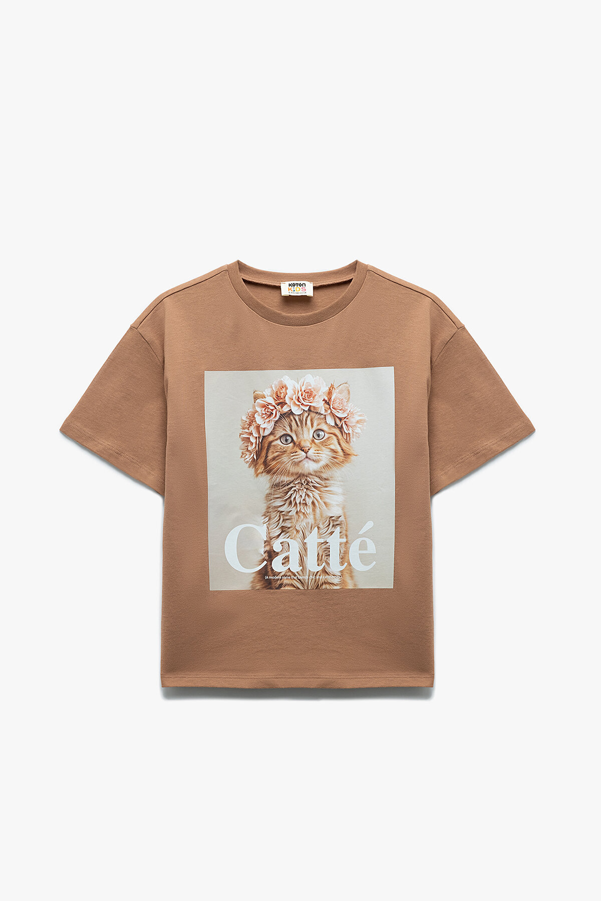 Koton Kız Çocuk Tişört 5SKG10518AK