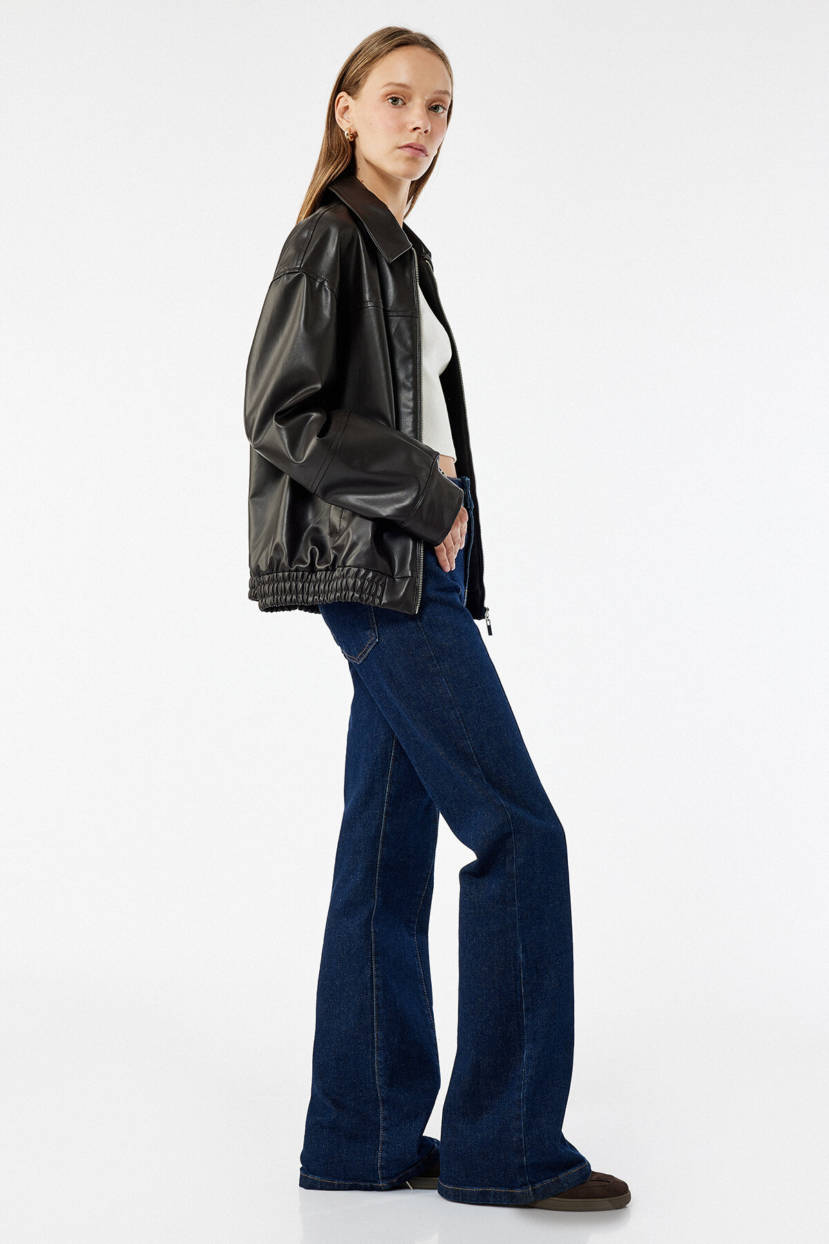 Koton Kadın Kot Pantolon 6WAL40018MD