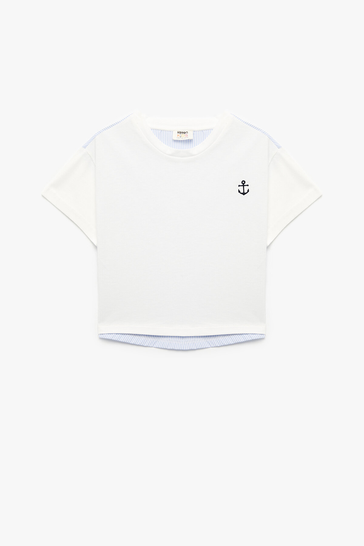 Koton Kız Çocuk Tişört 5SKG10513AK