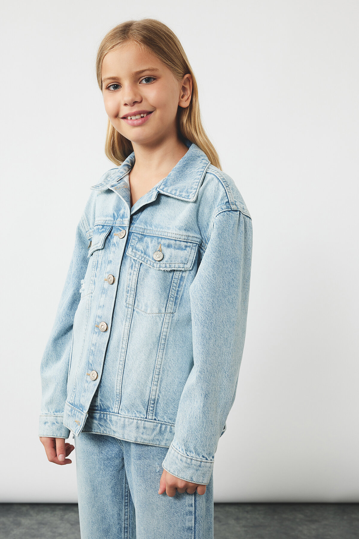 Koton Kız Çocuk Ceket 6WKG20011AD