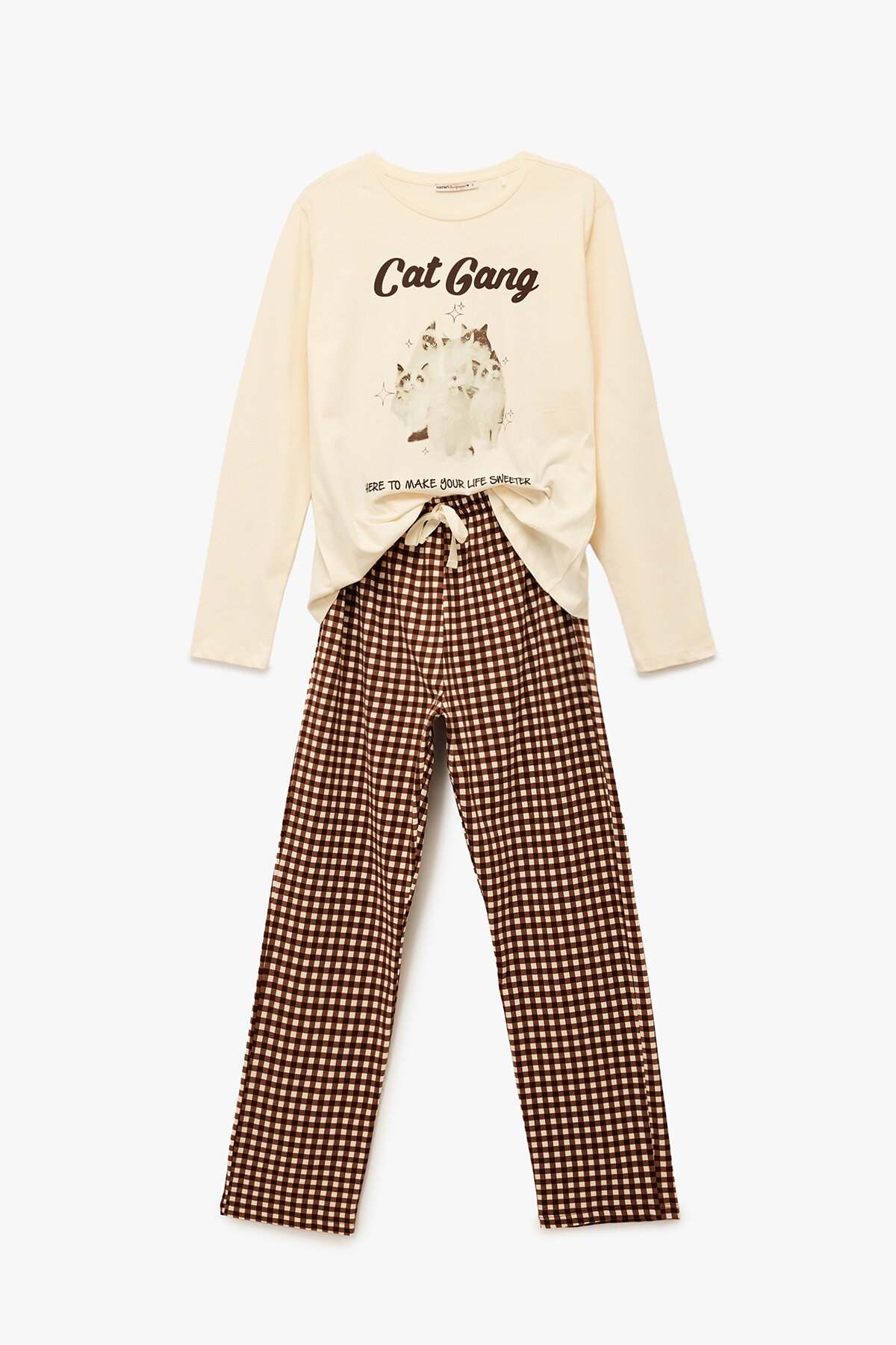 Koton Kadın Pijama Takımı 6WLK40147MK.KHV