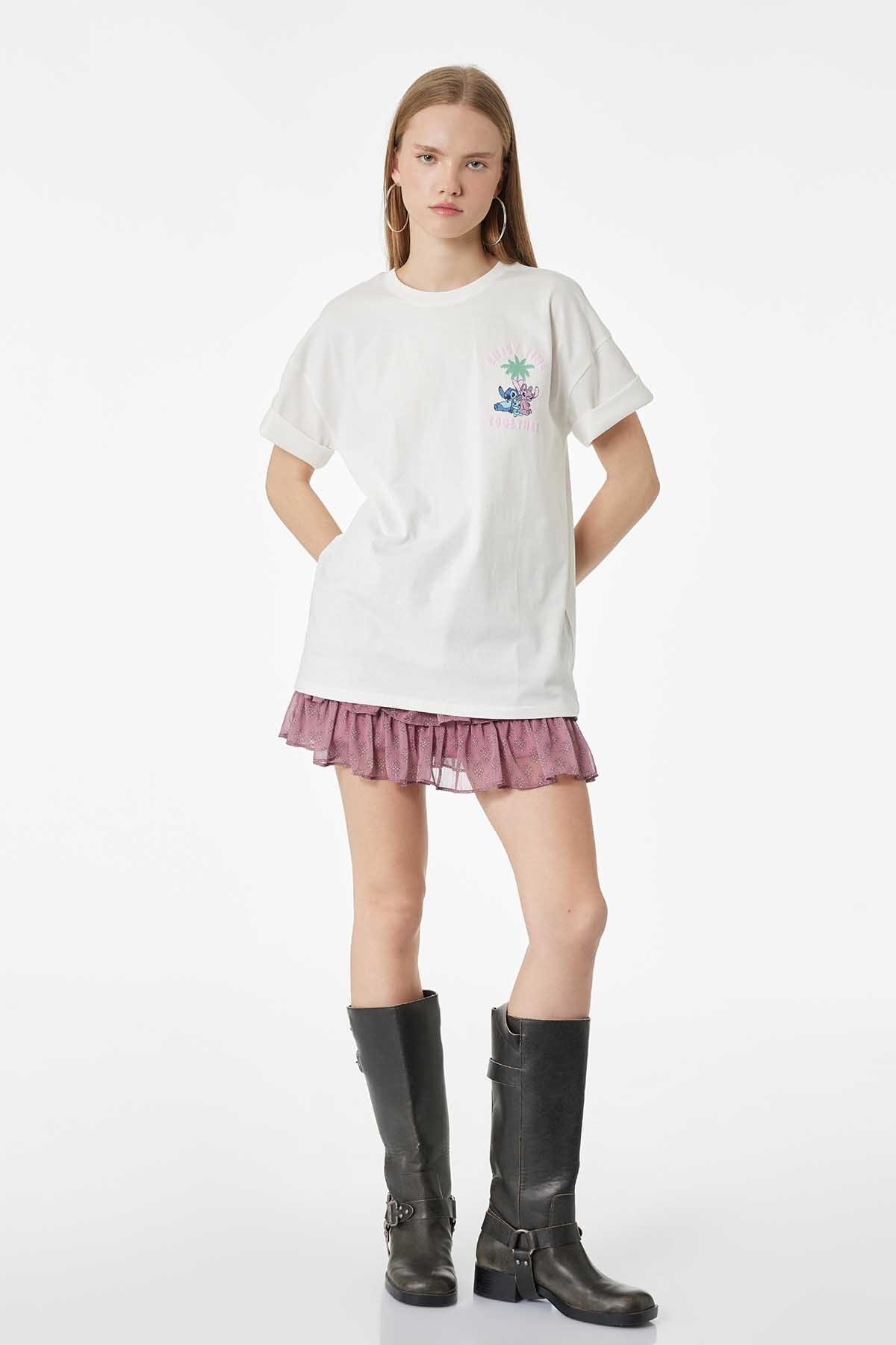 Koton Kadın Tişört 6SAL10110IK