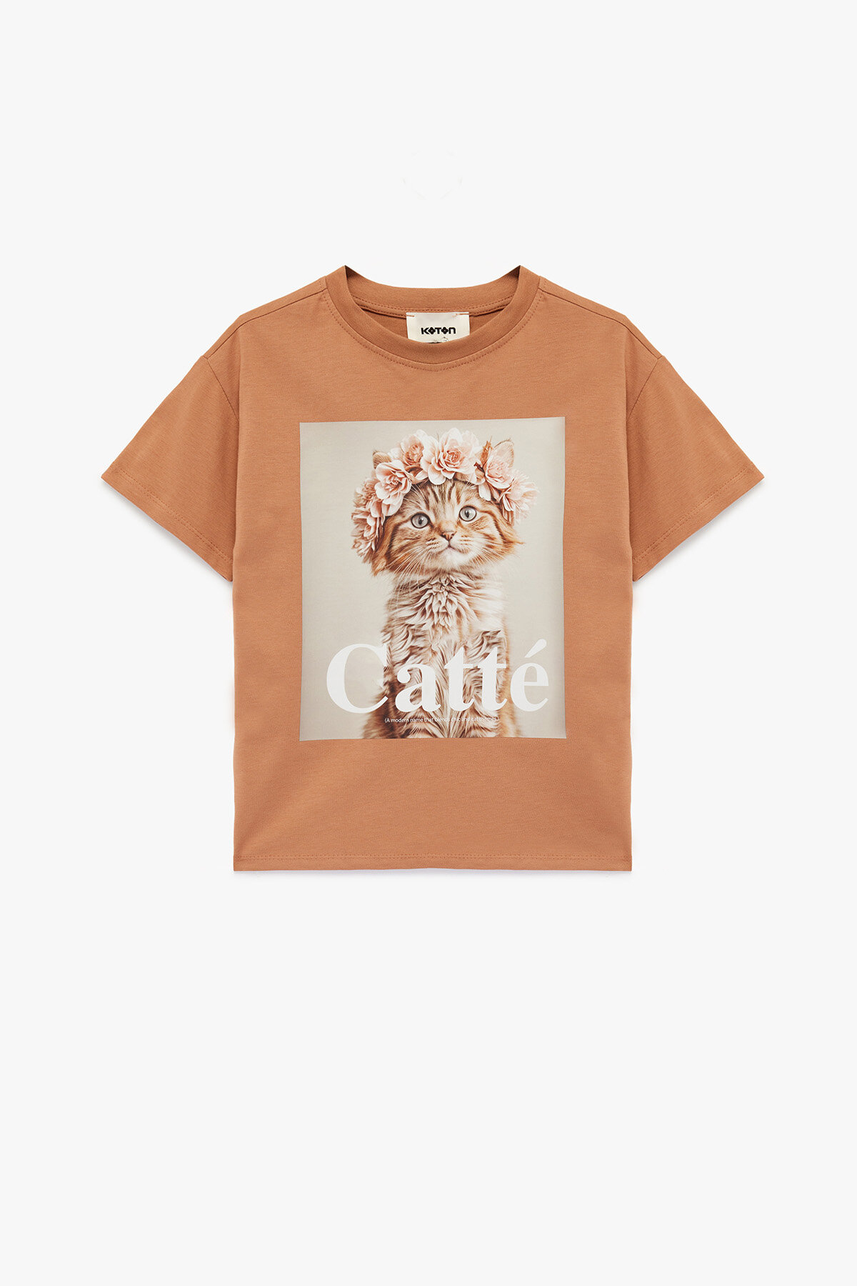 Koton Kız Çocuk Tişört 6SKG10055AK