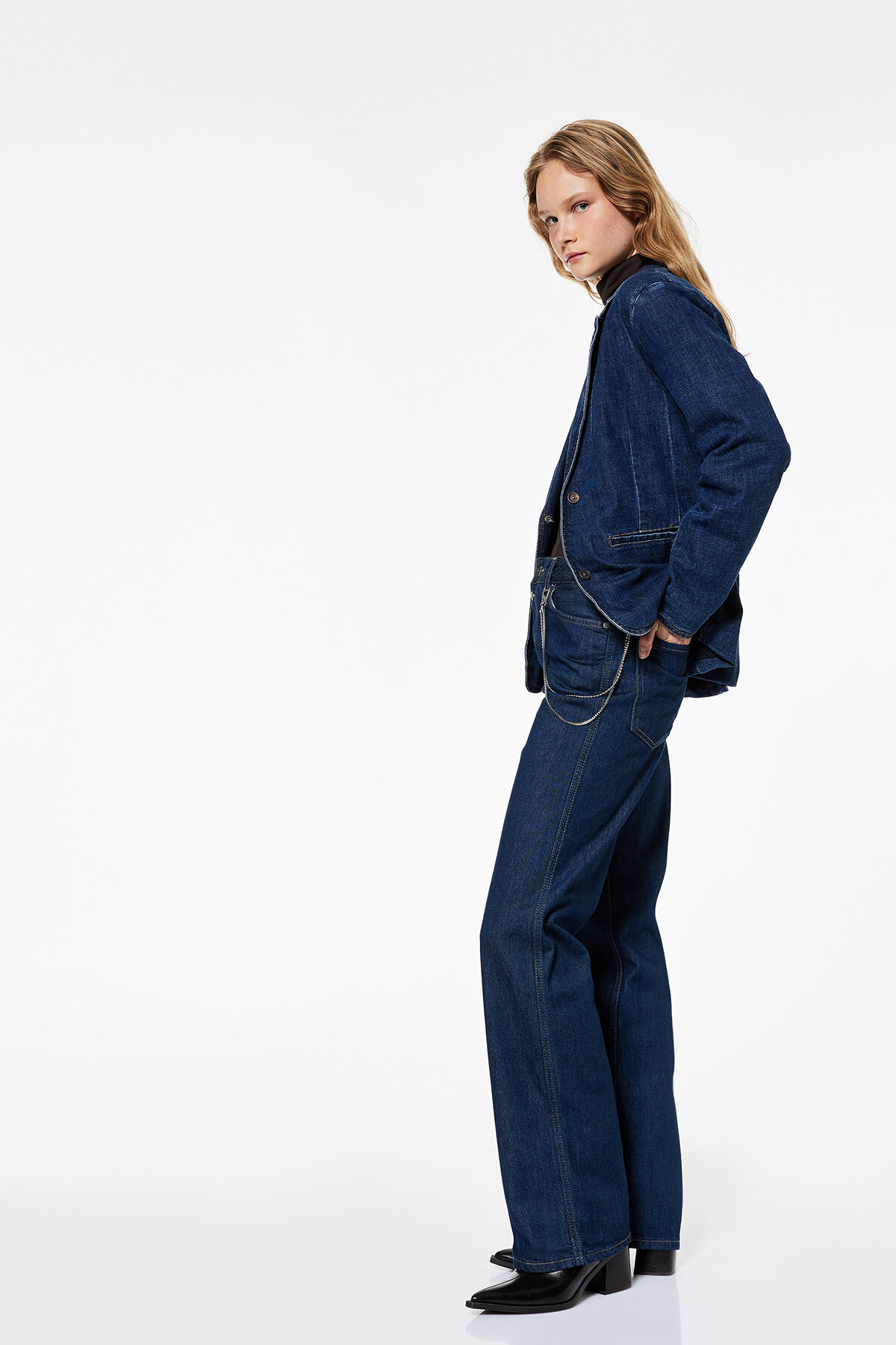 Koton Kadın Kot Pantolon 6WAL40140MD