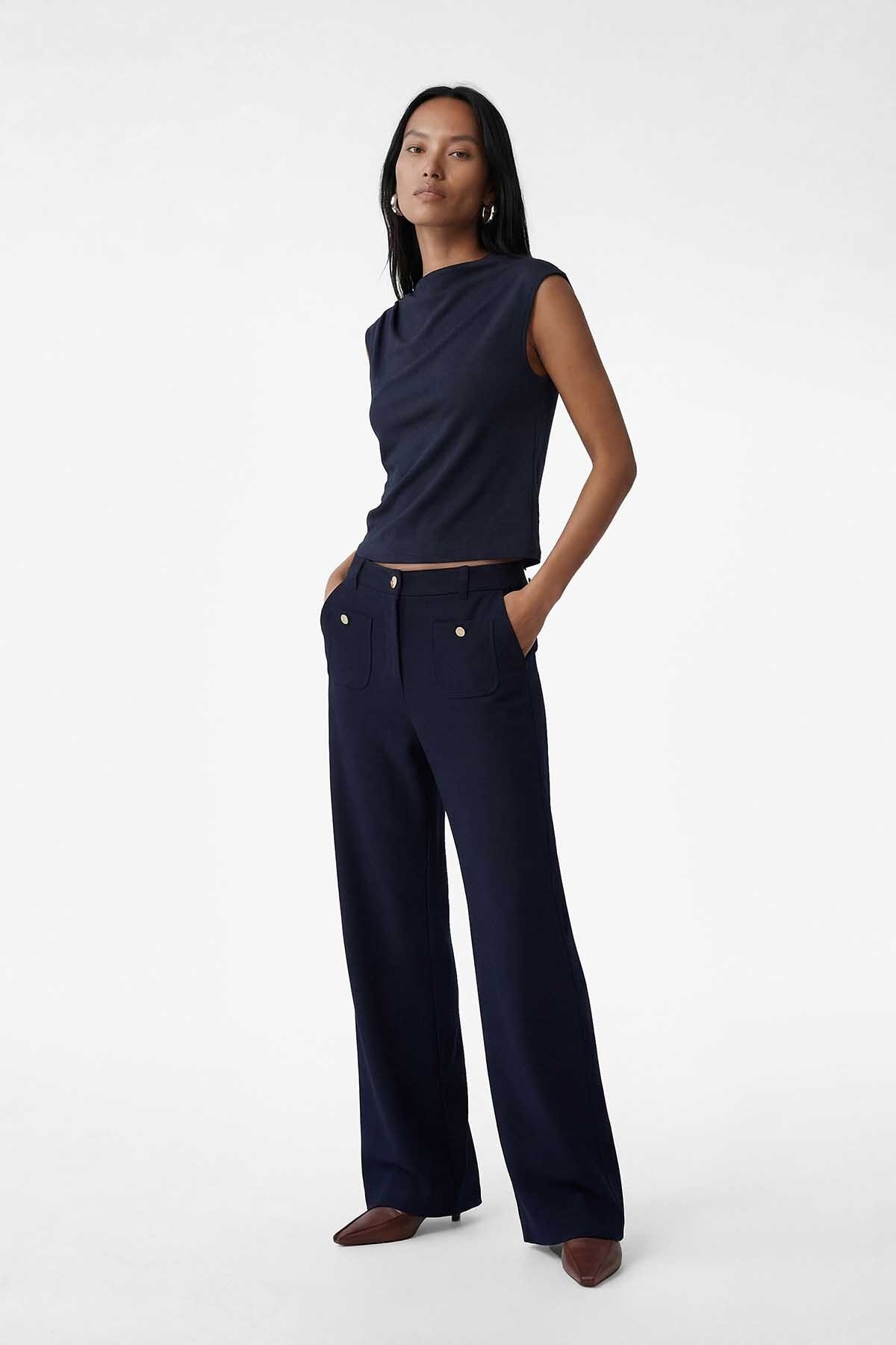 Koton Kadın Pantolon 6SAK40053UW