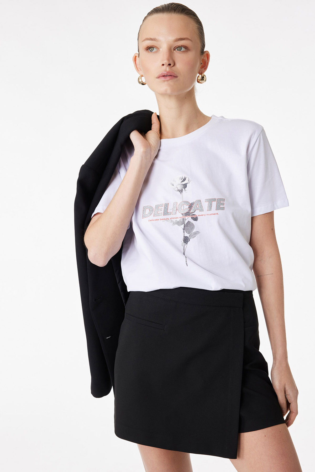 Koton Kadın Tişört 6SAK50037EK