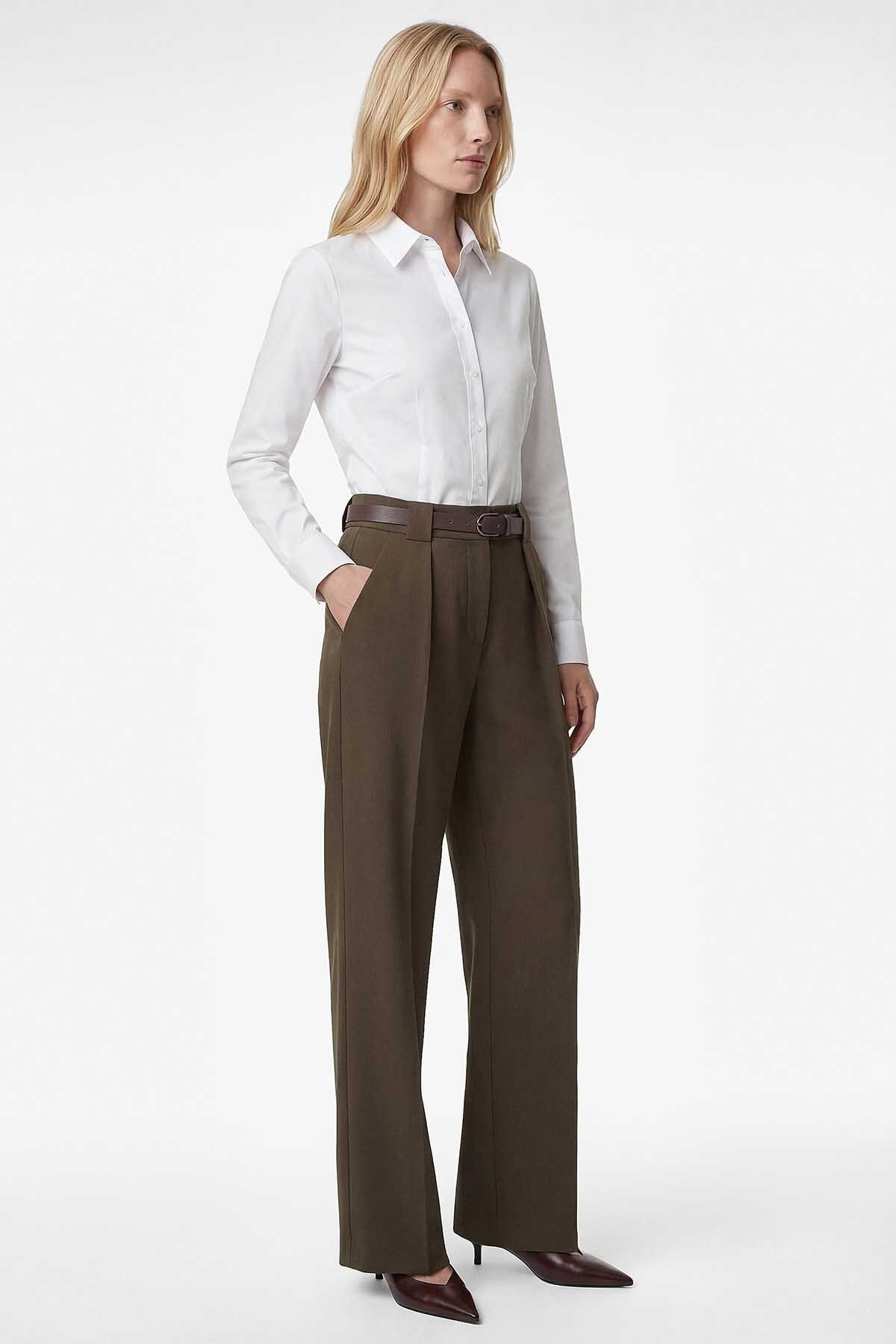 Koton Kadın Gömlek 6SAK60202UW