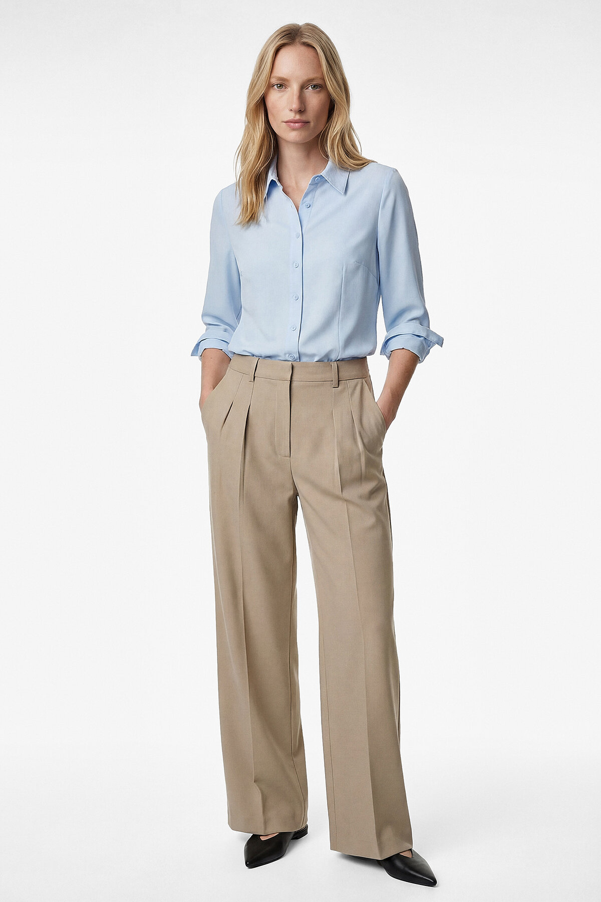 Koton Kadın Gömlek 6SAK60203UW