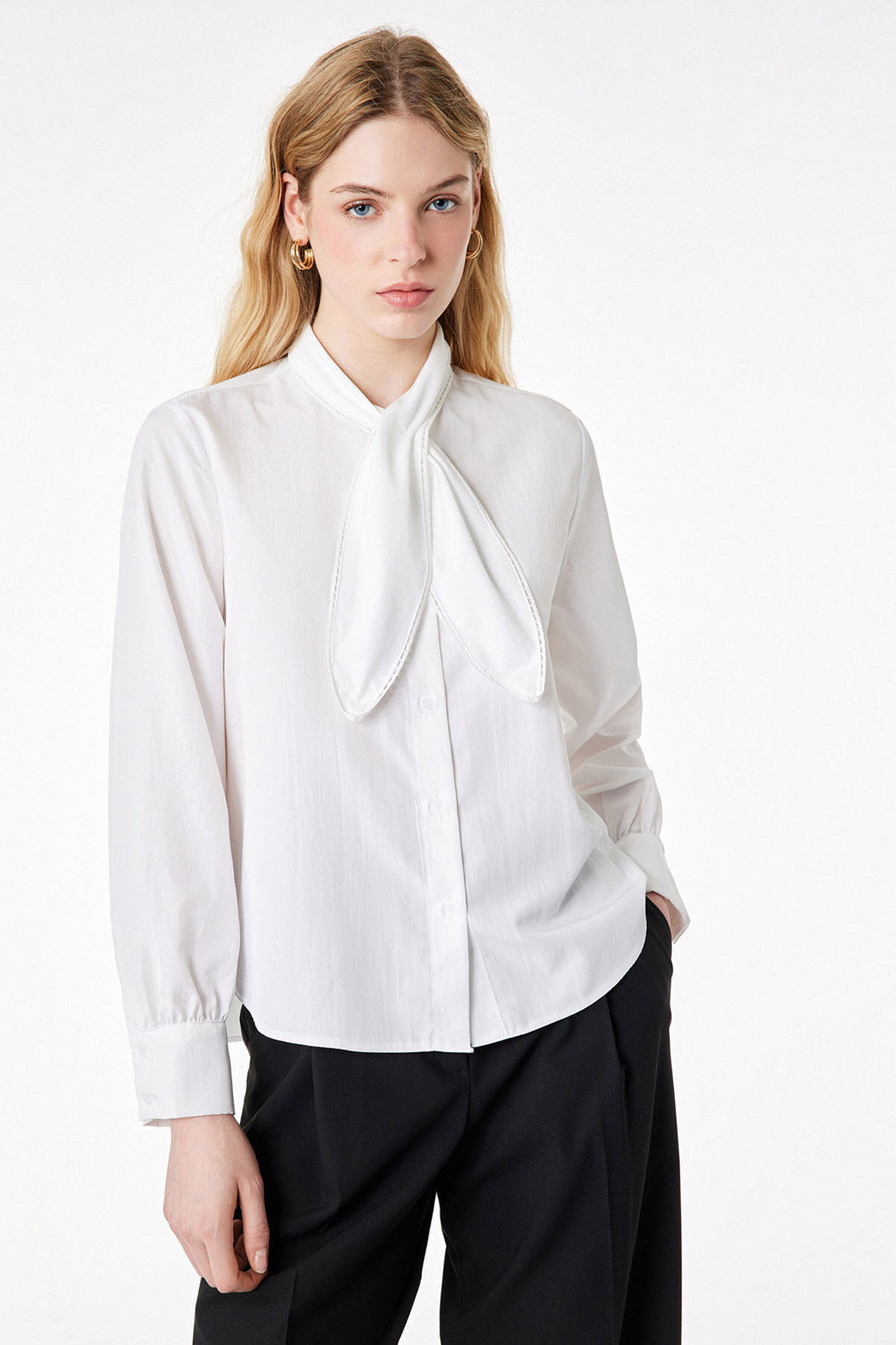 Koton Kadın Gömlek 6SAK60294UW