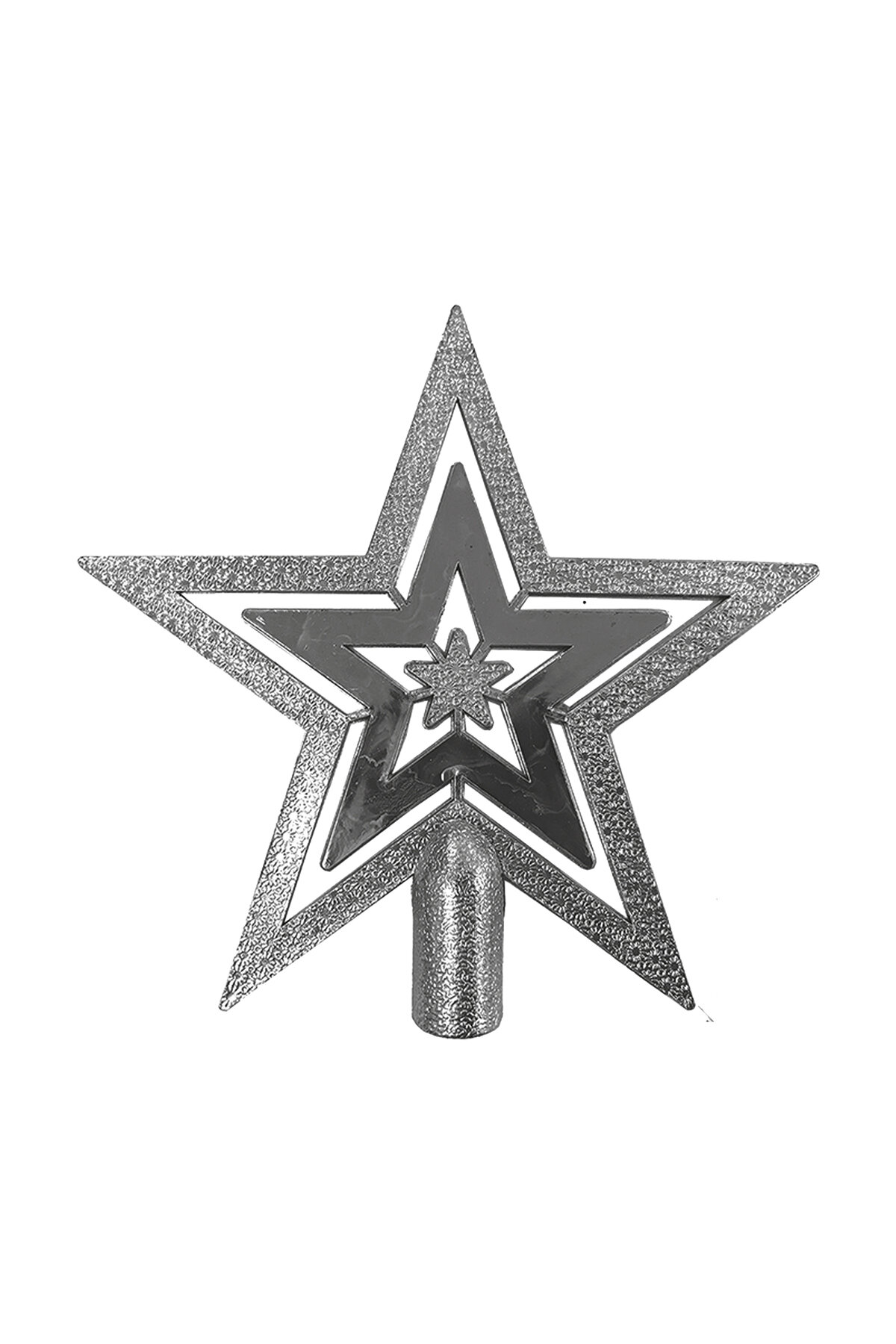 Mistique Home Ağaç Tepeliği Gümüş 18 cm