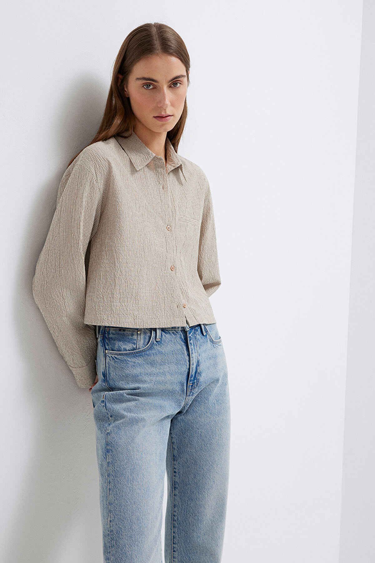 Mavi Kadın Gömlek M1211388-83169