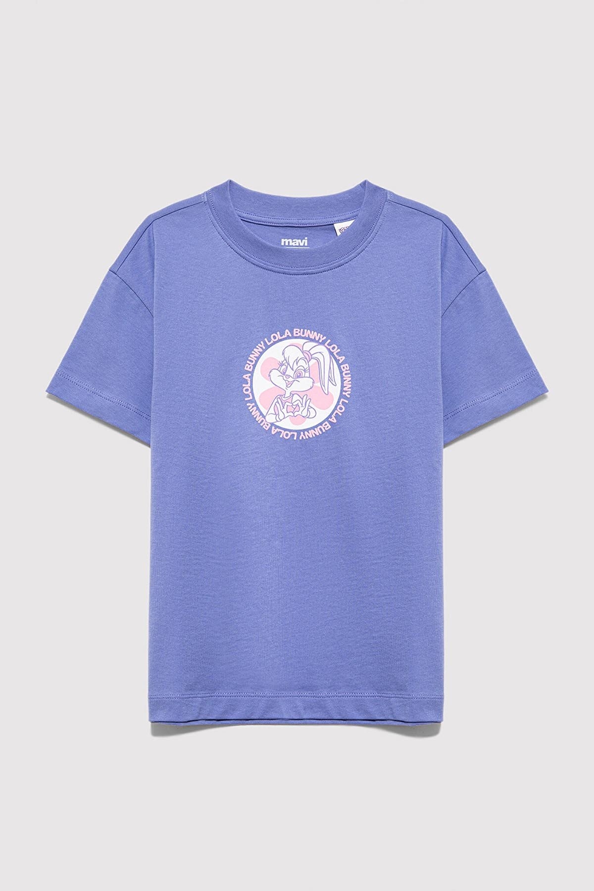 Mavi Kız Çocuk Tişört M7610416-70662