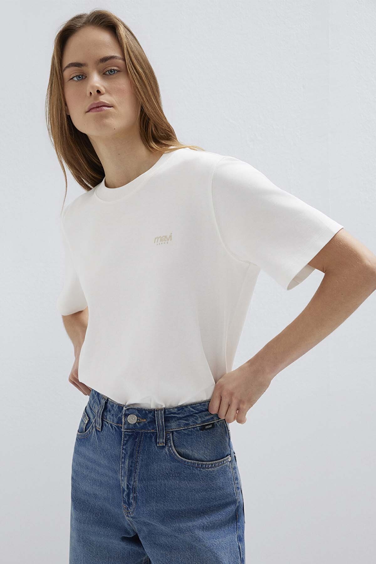 Mavi Kadın Tişört M1613804