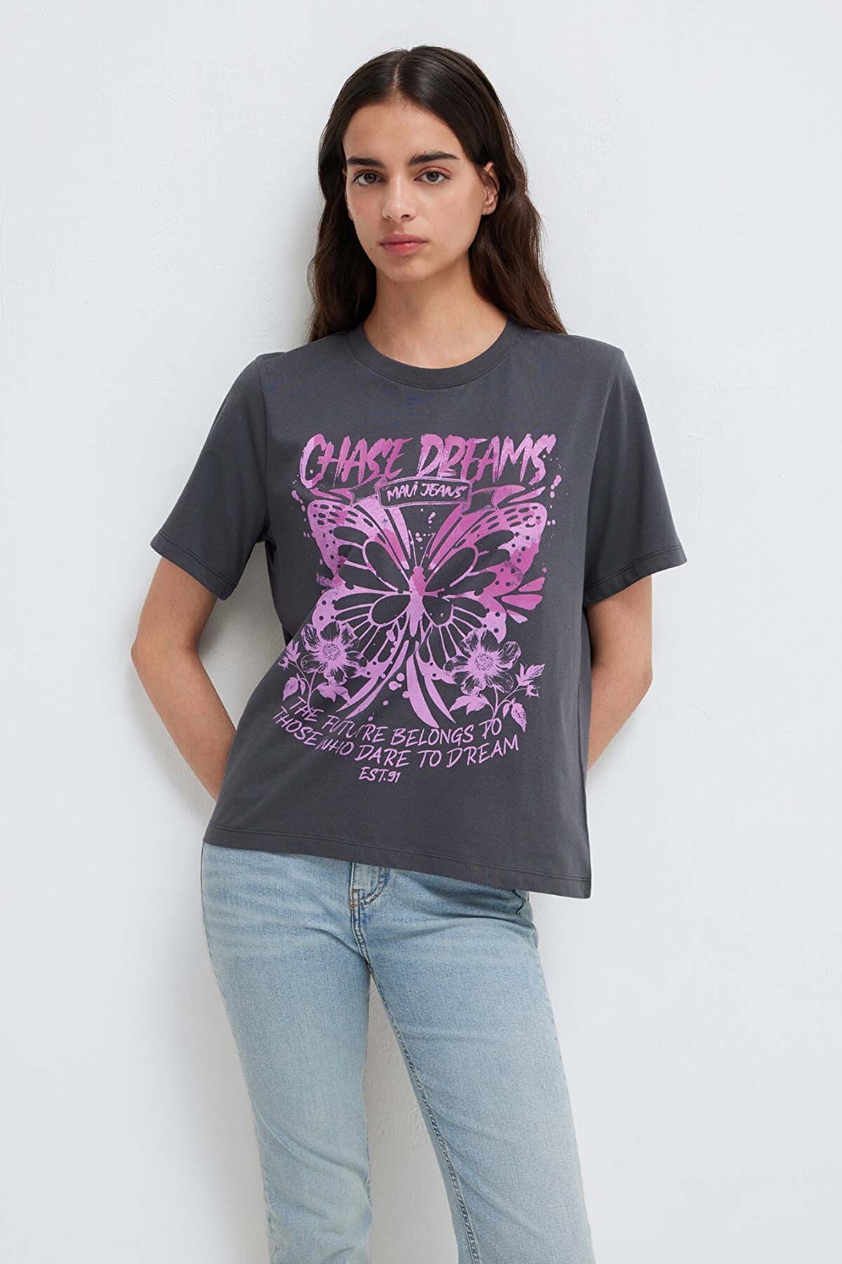 Mavi Kadın Tişört M1613720-83620