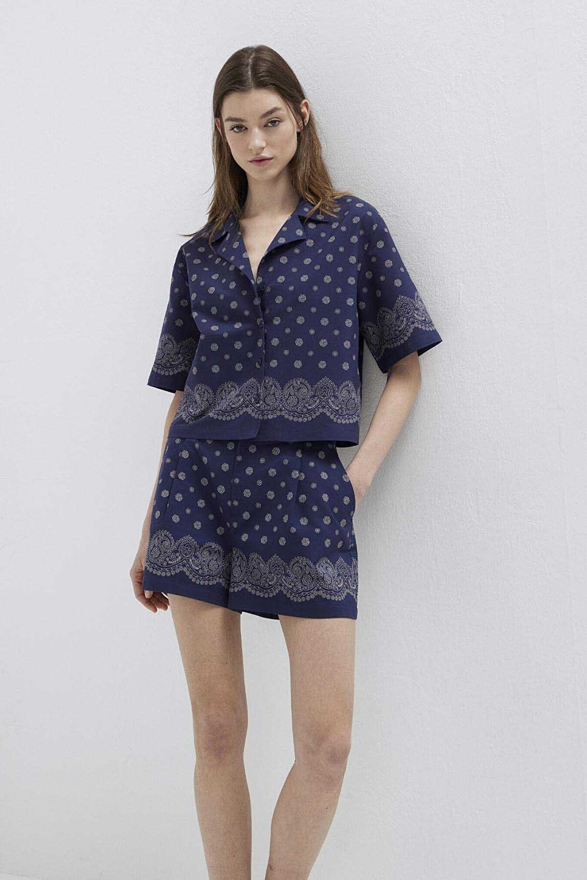 Mavi Kadın Gömlek M1211446-91499