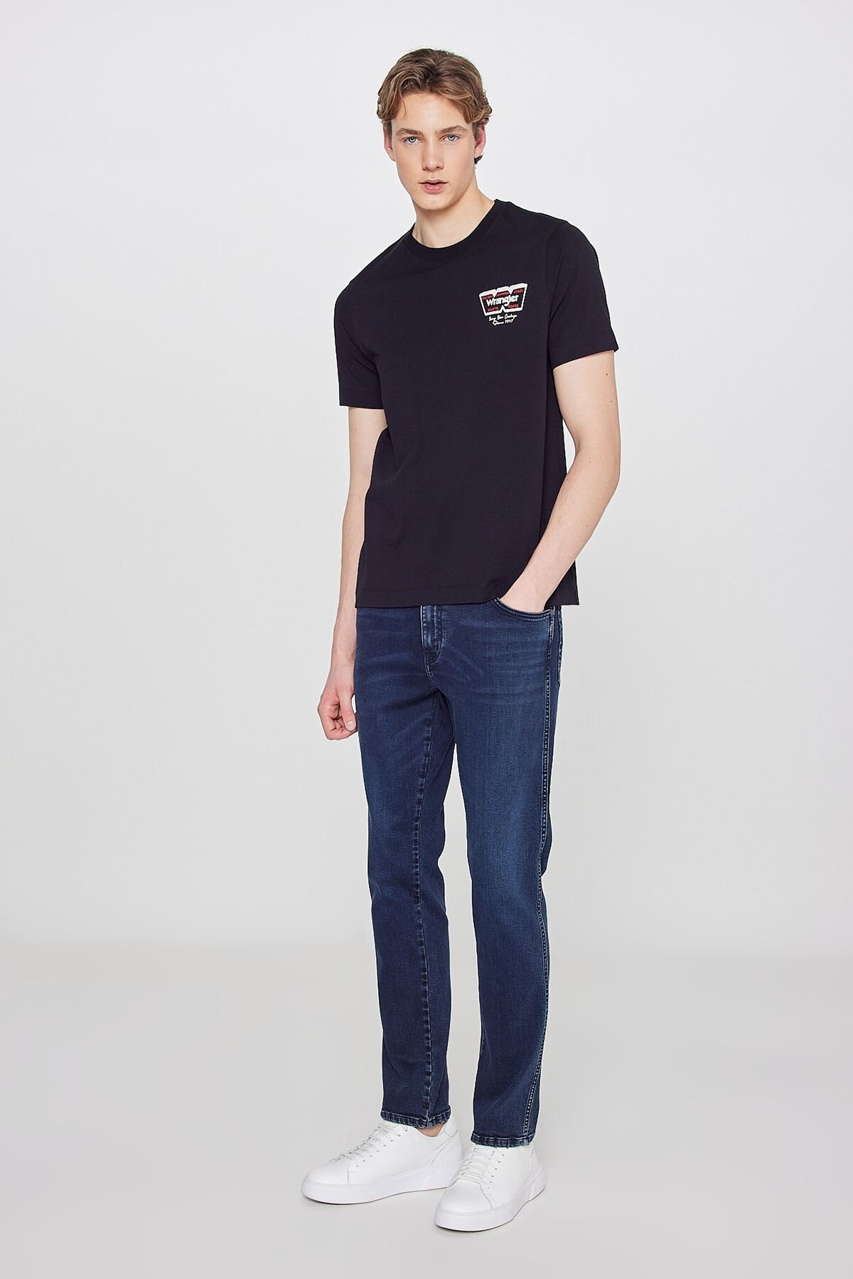 Wrangler Texas Slim Erkek Kot Pantolon MW12S00042396