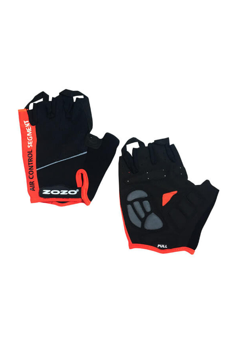 Zozo Bisiklet Reflektörlü Airkontrol Eldiven Turuncu/Siyah XL Beden